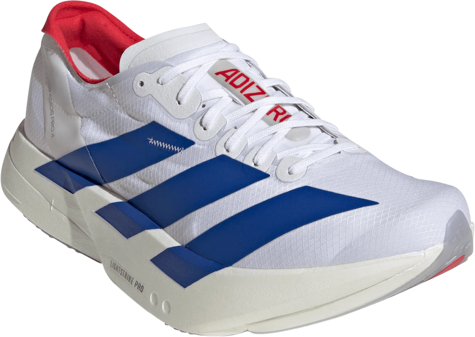 adidas Adizero Adios Pro 4 Mens Running Shoes - White - Image 6
