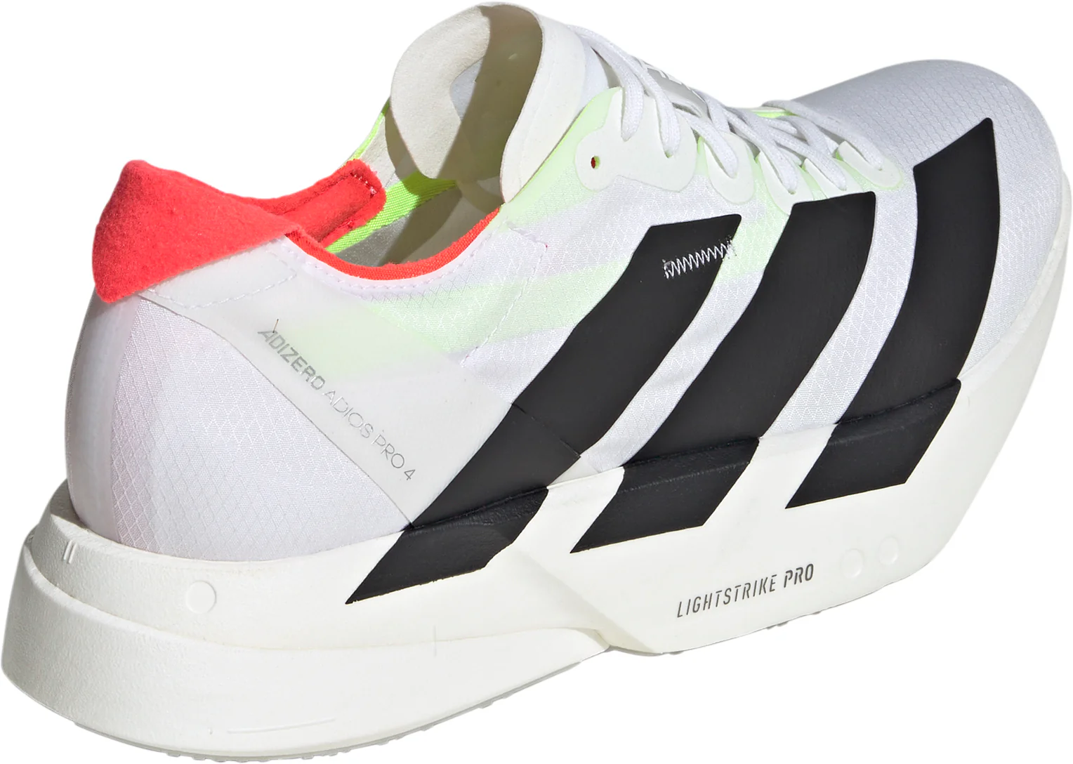 adidas Adizero Adios Pro 4 Mens Running Shoes - White - Image 5