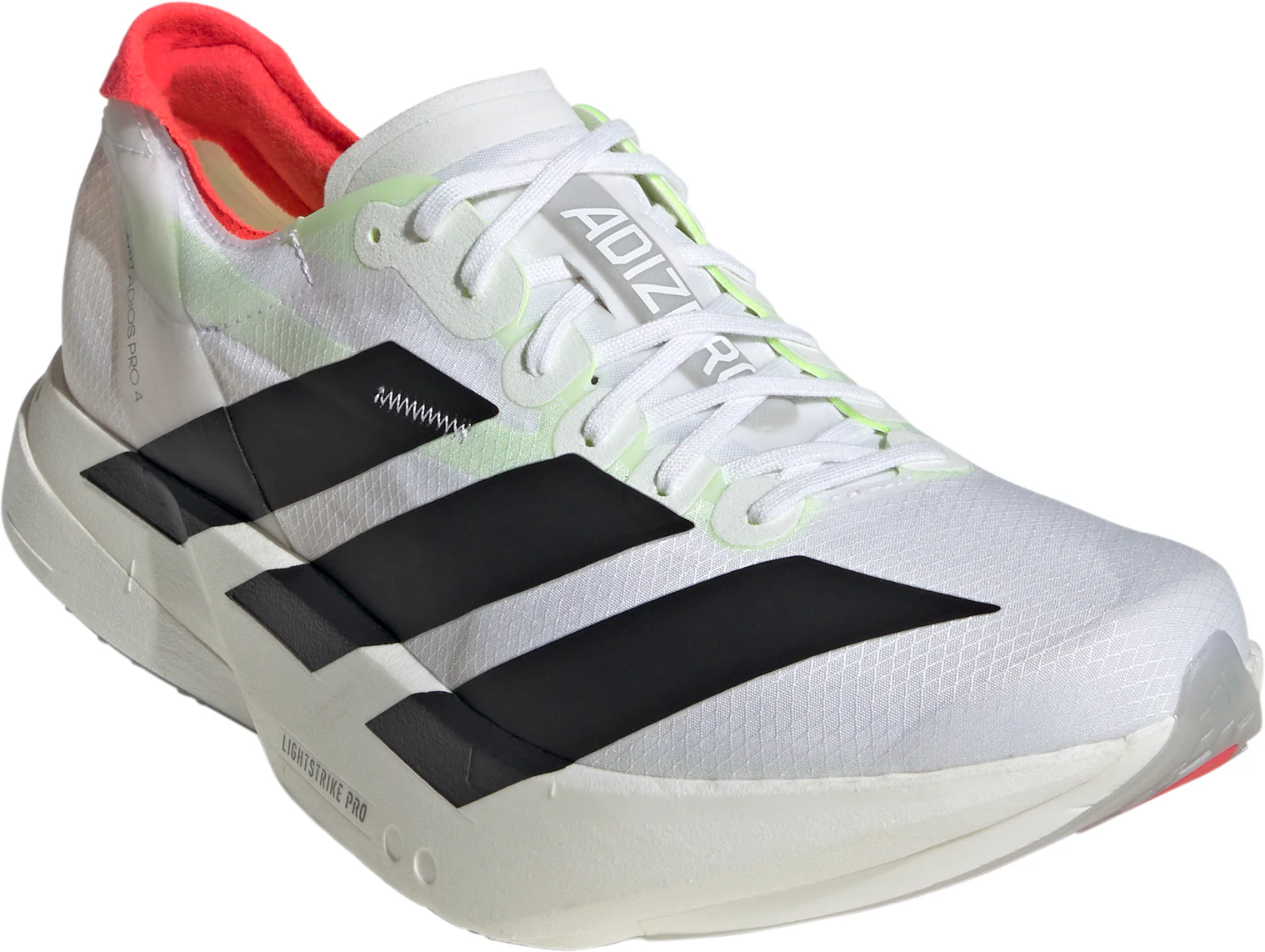 adidas Adizero Adios Pro 4 Mens Running Shoes - White - Image 6