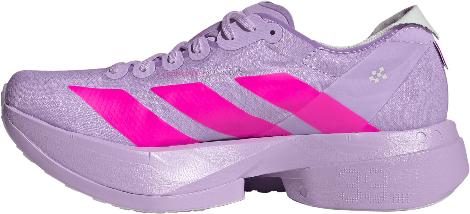 adidas Adizero Adios Pro 4 Womens Running Shoes - Purple - Image 3