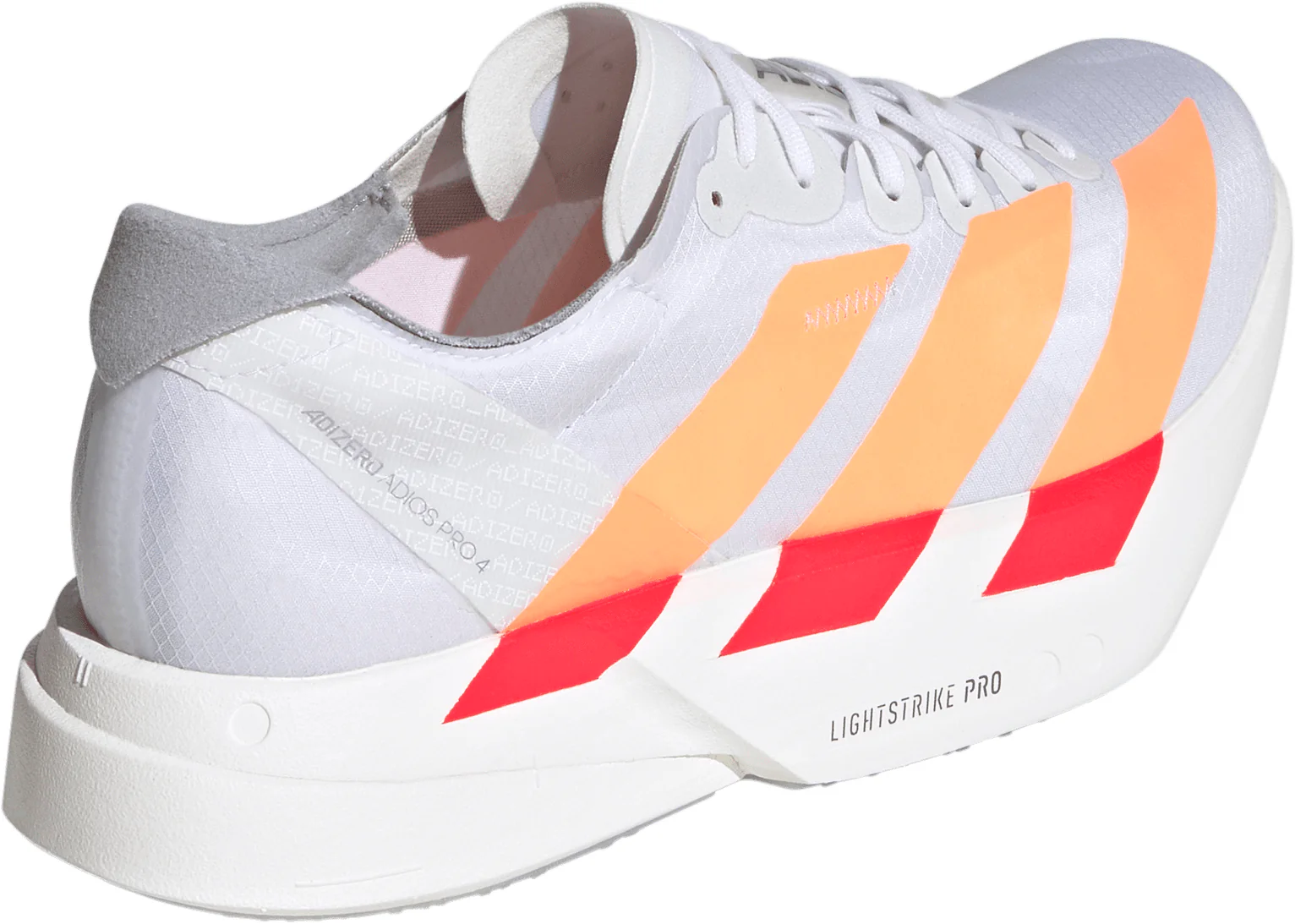 adidas Adizero Adios Pro 4 Womens Running Shoes - White - Image 5