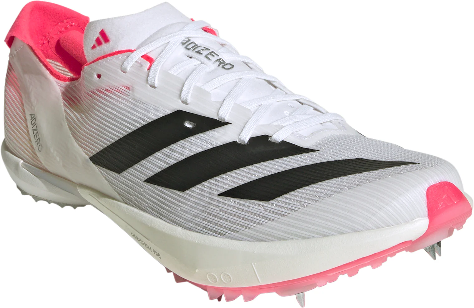 adidas Adizero Ambition Running Spikes - White - Image 6