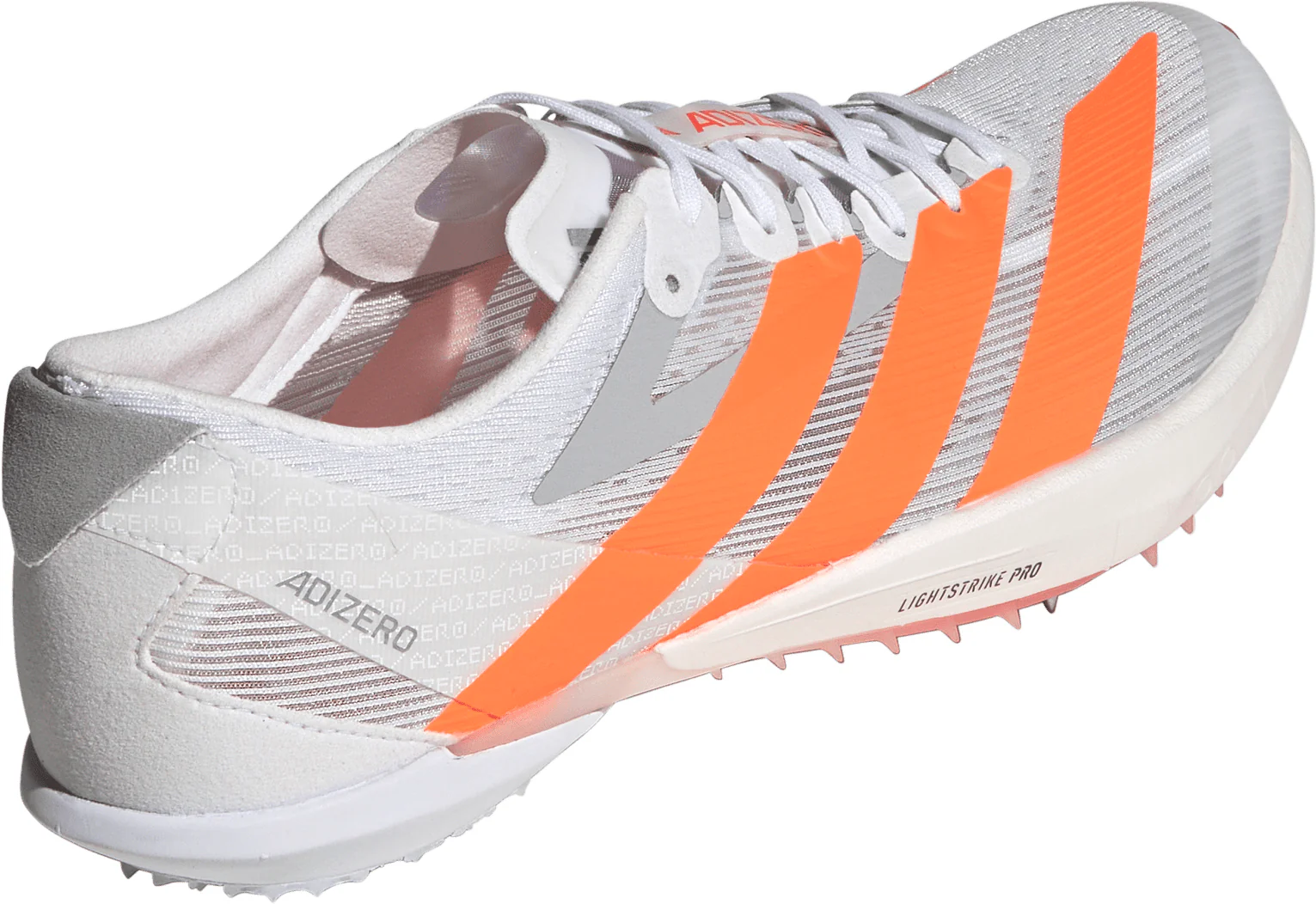 adidas Adizero Ambition Running Spikes - White - Image 5