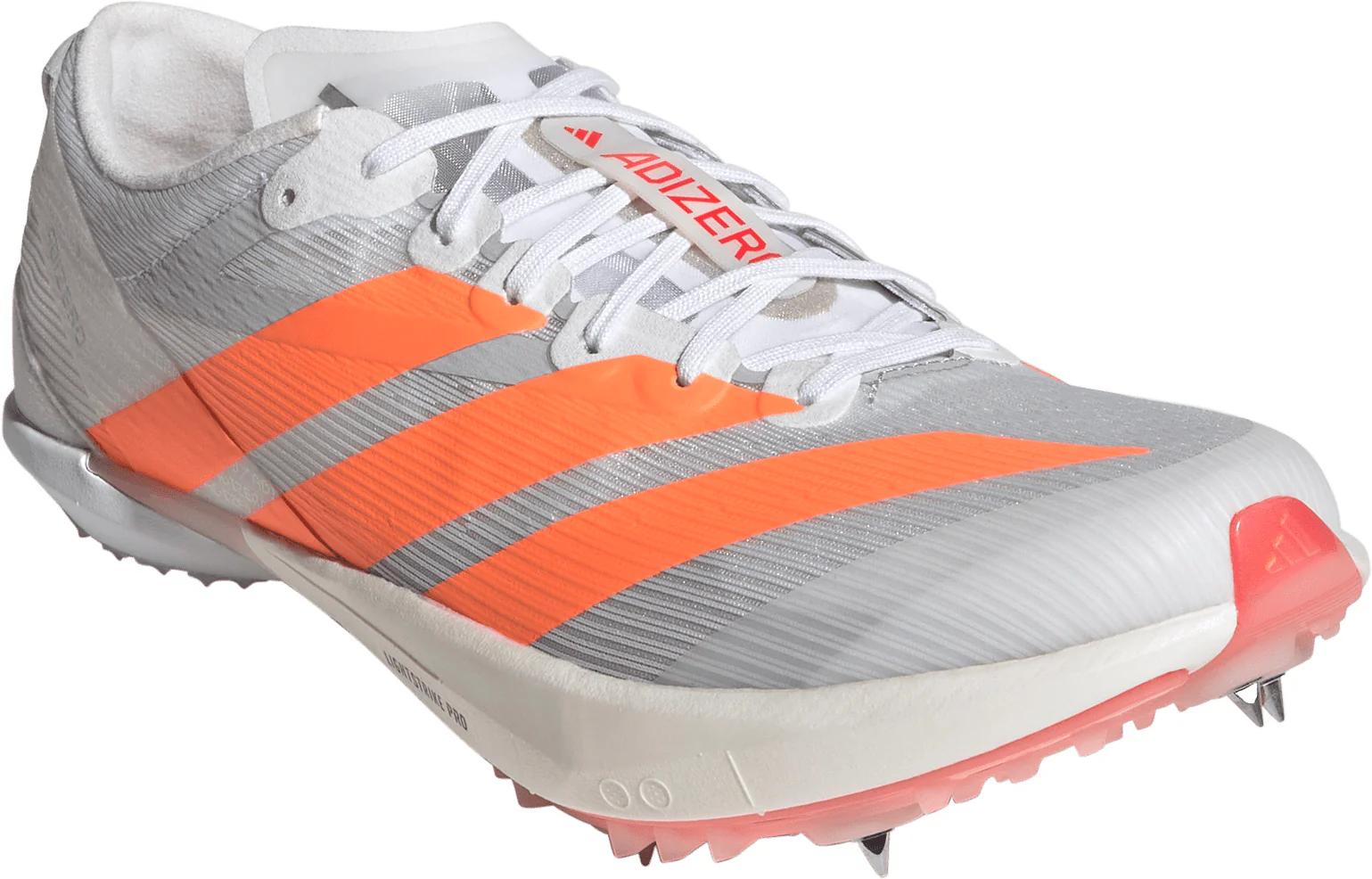 adidas Adizero Ambition Running Spikes - White - Image 6