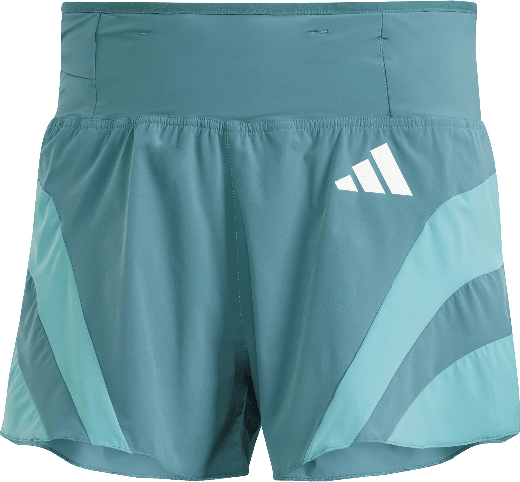 adidas Adizero Archive Gel 3 Inch Mens Running Shorts - Green - Image 4