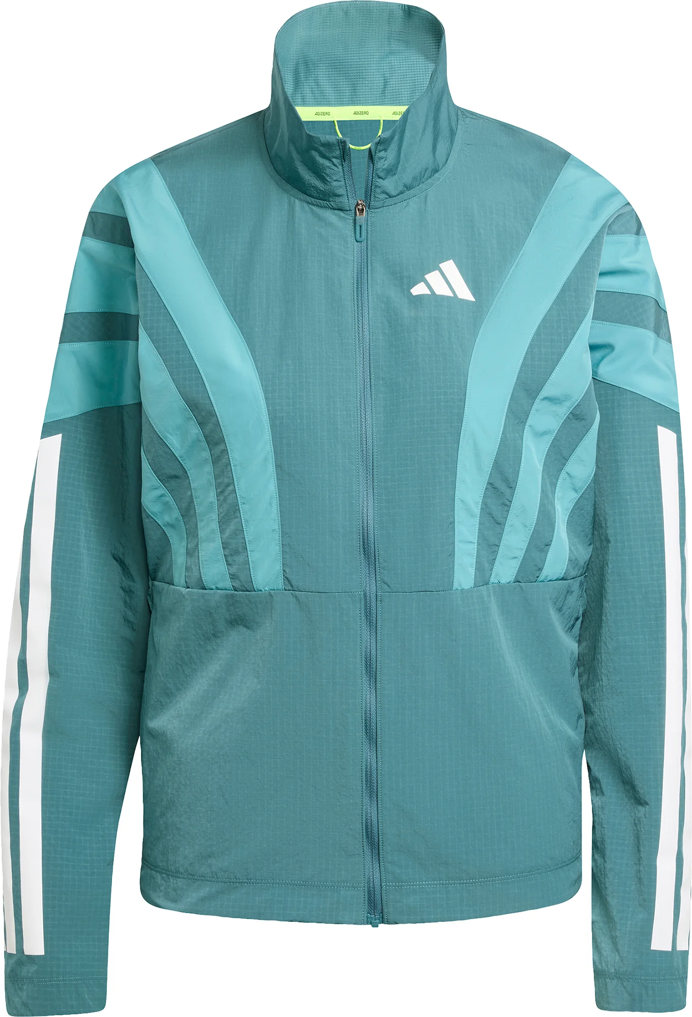 adidas Adizero Archive Womens Running Jacket - Green - Image 5
