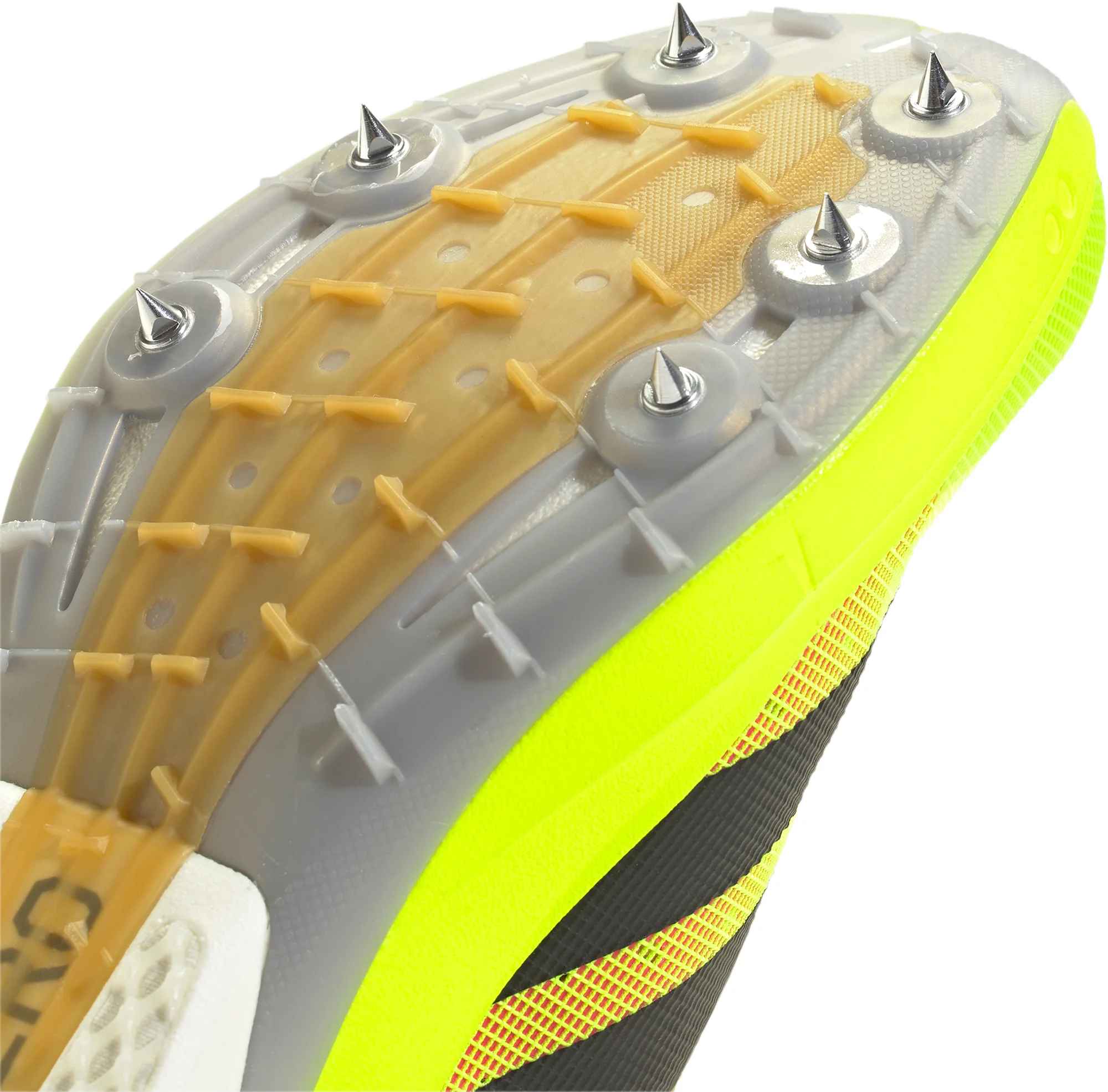 adidas Adizero Avanti XC Cross Country Spikes - Yellow - Image 7
