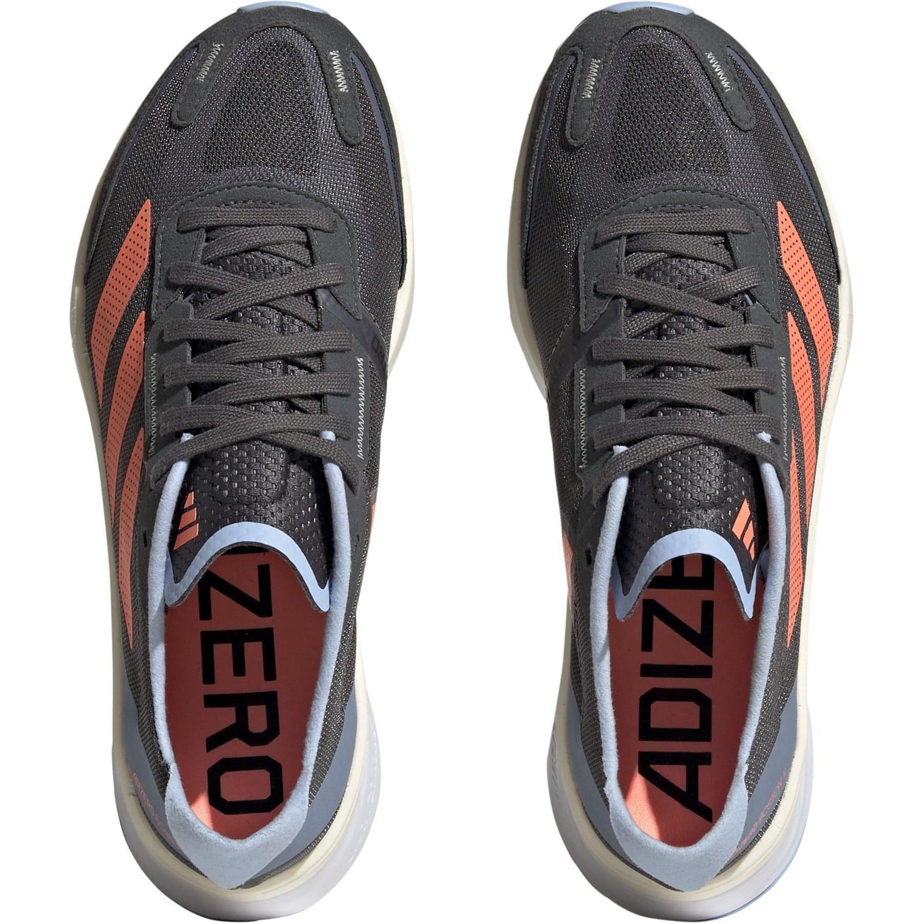 adidas Adizero Boston 11 Womens Running Shoes - Grey - Image 4