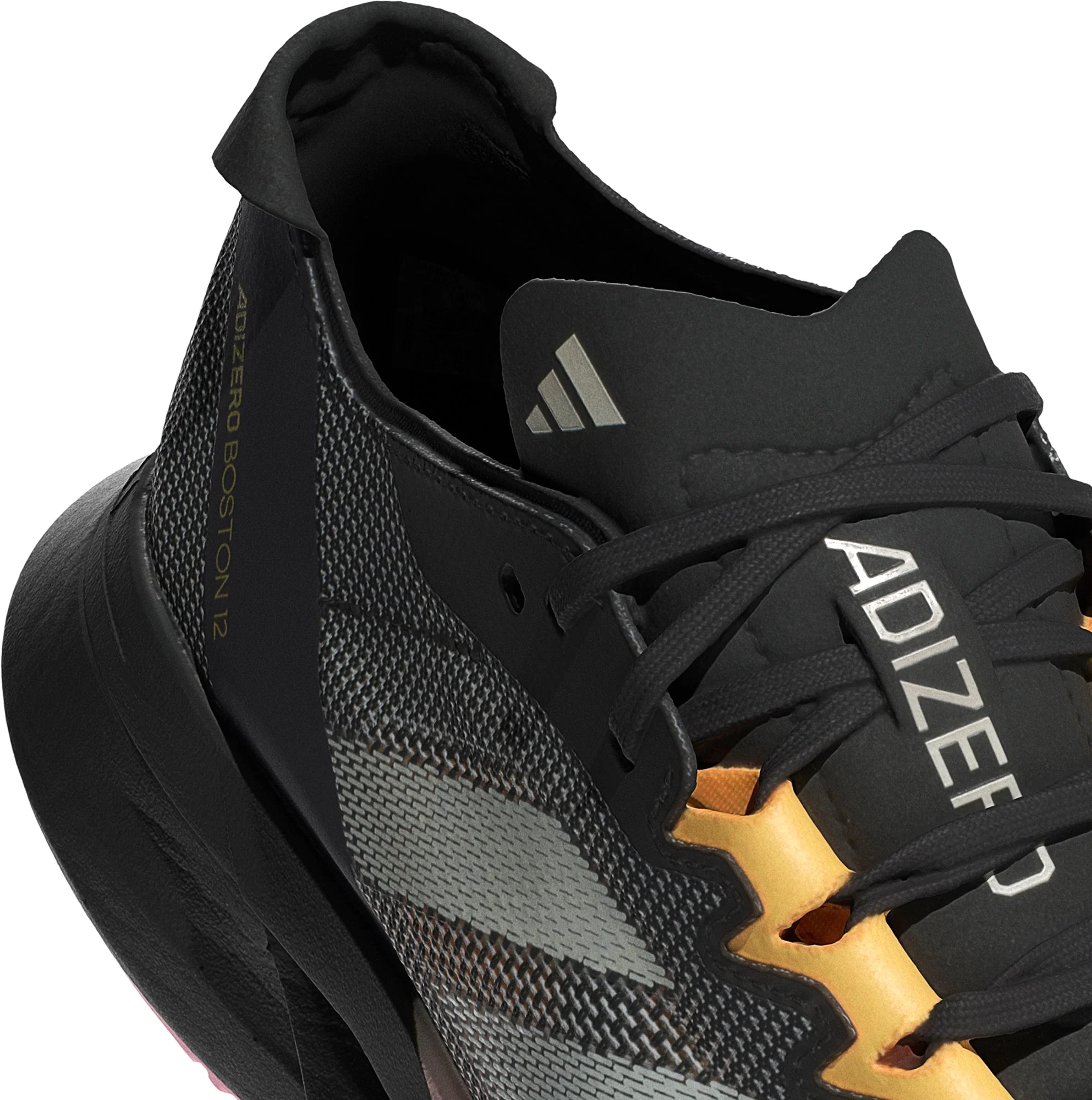 adidas Adizero Boston 12 Womens Running Shoes - Black - Image 8