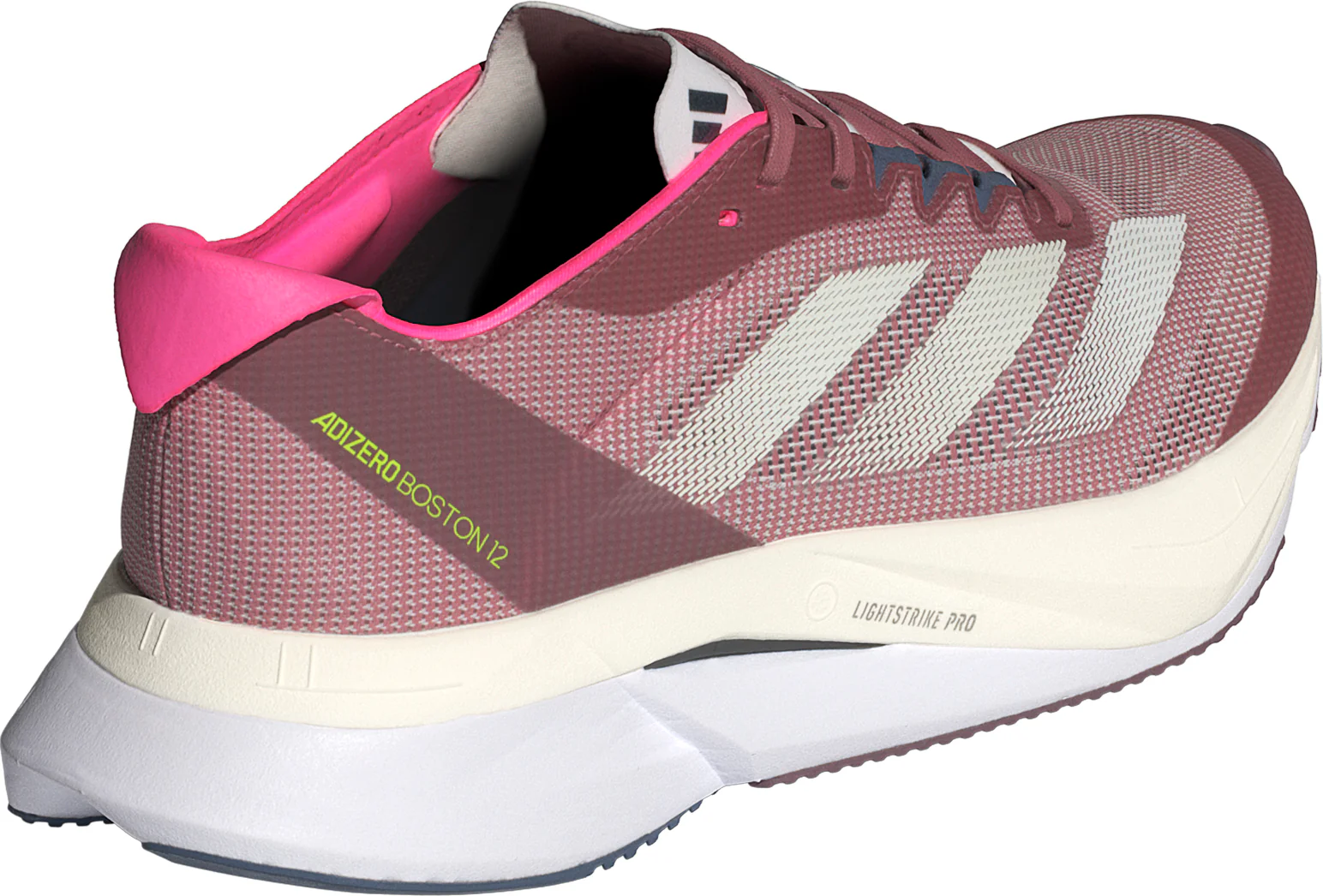 adidas Adizero Boston 12 Womens Running Shoes - Red - Image 5
