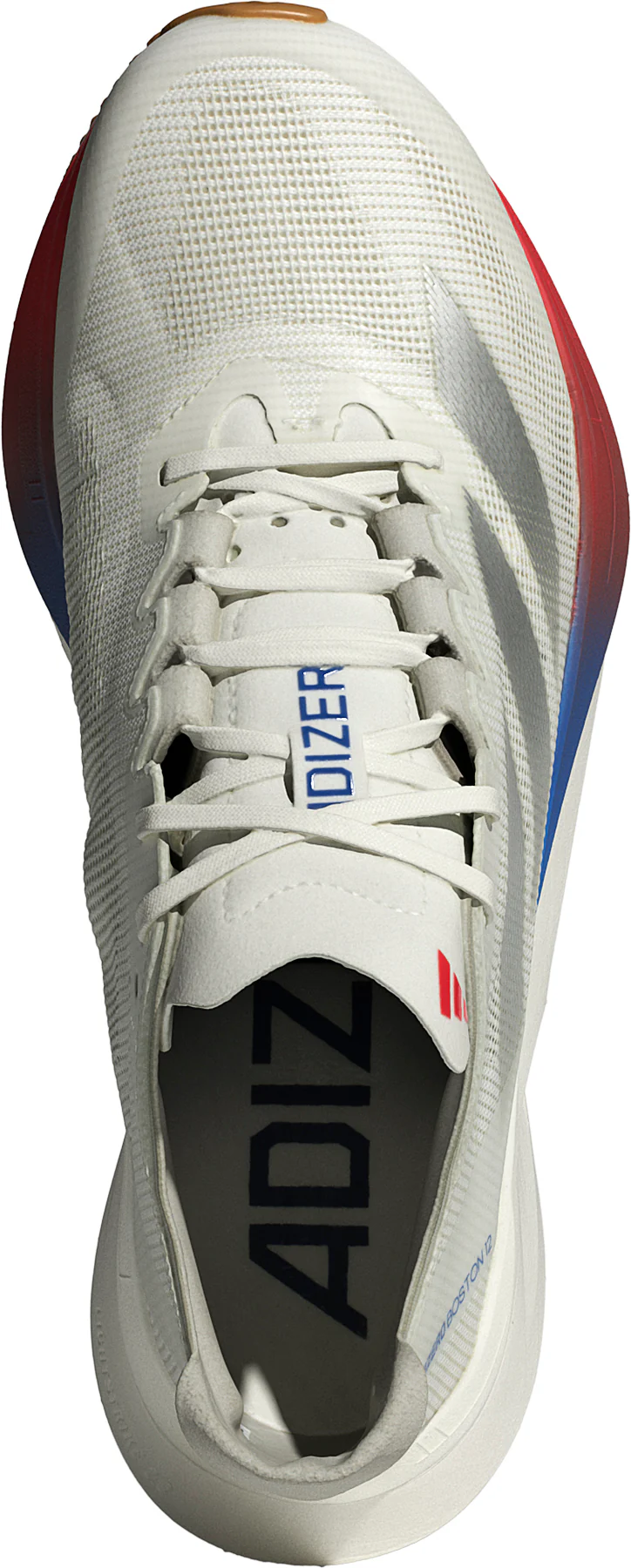 adidas Adizero Boston 12 Womens Running Shoes - White - Image 4