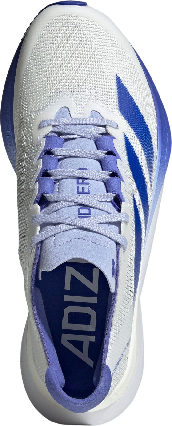 adidas Adizero Boston 12 Womens Running Shoes - White - Image 4