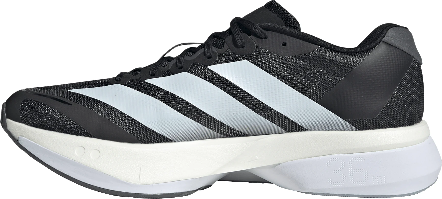 adidas Adizero Boston 13 Mens Running Shoes - Black - Image 3