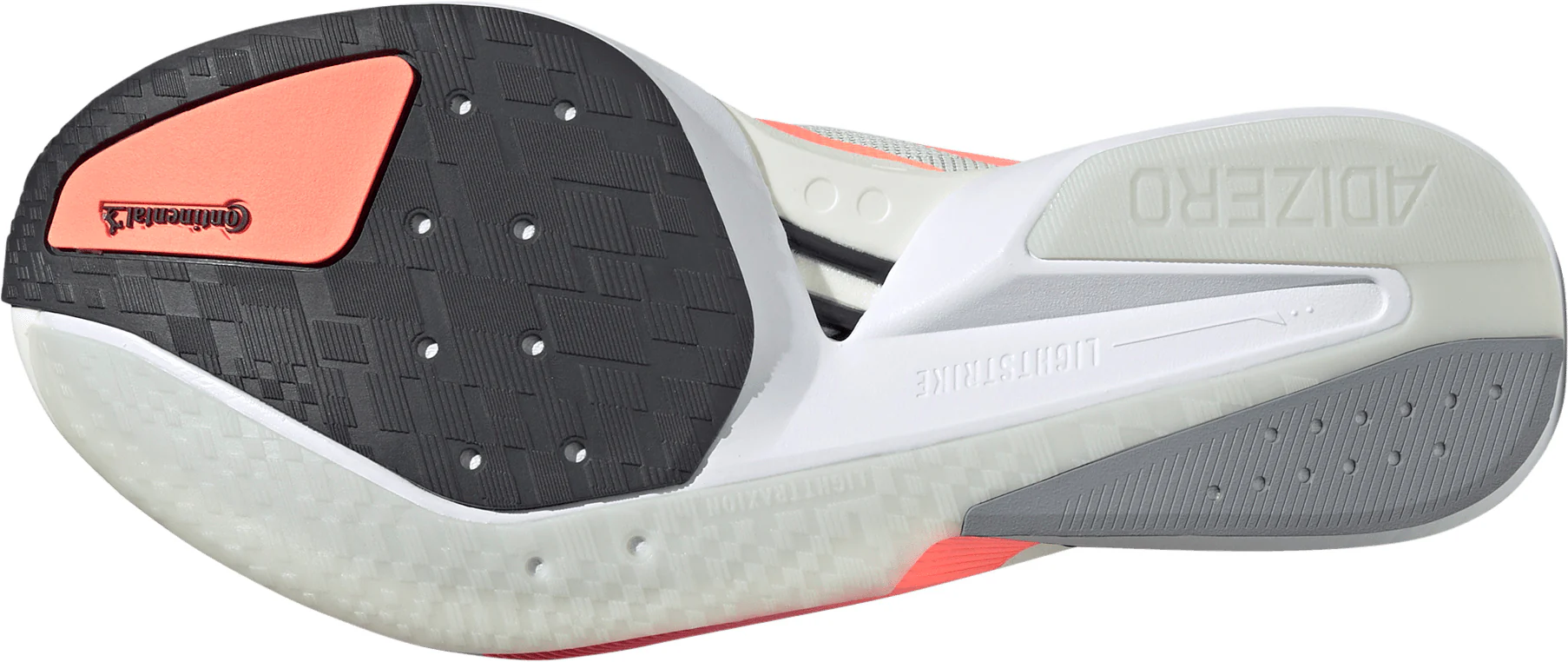 adidas Adizero Boston 13 Mens Running Shoes - Cream - Image 2