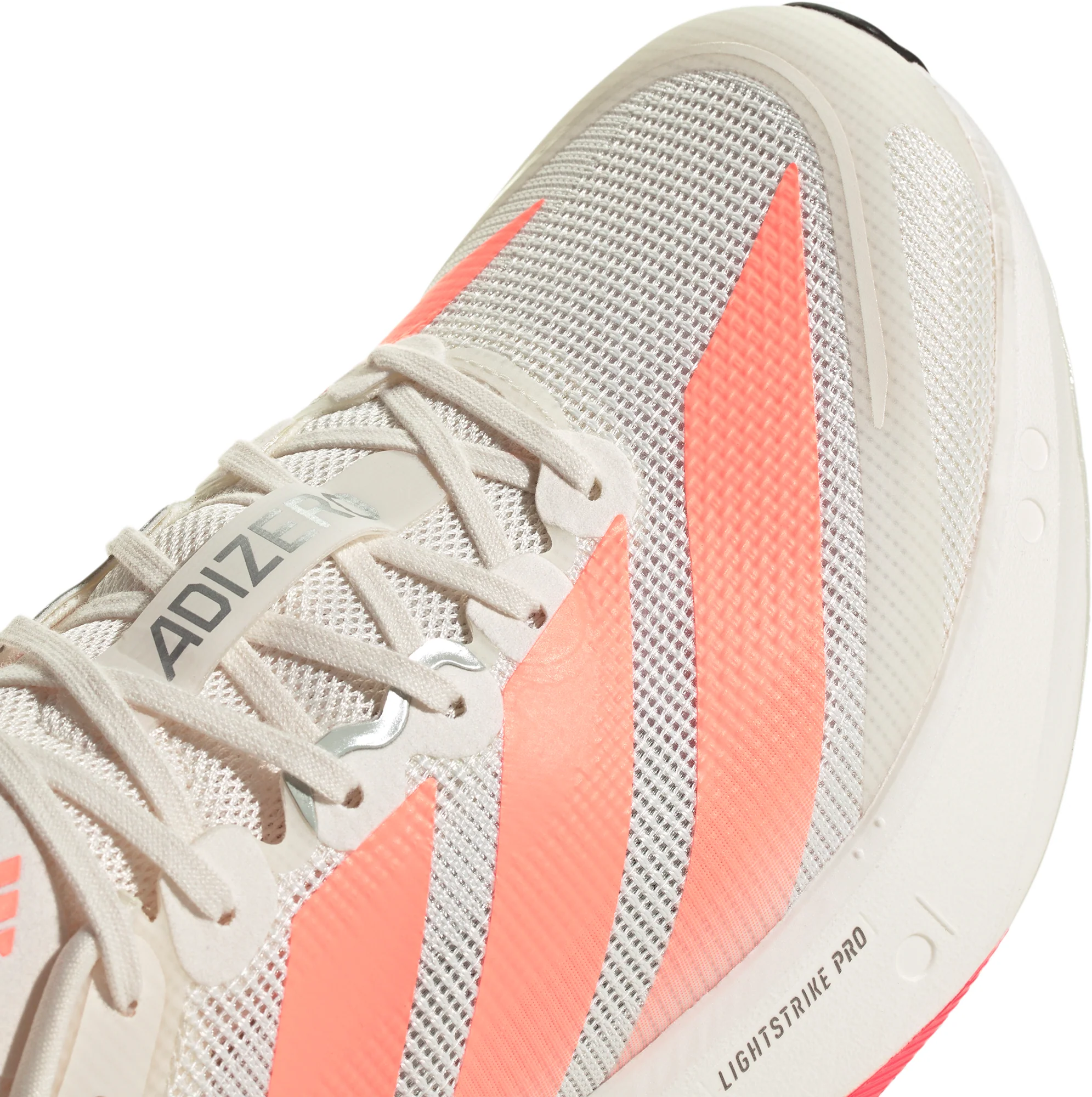 adidas Adizero Boston 13 Mens Running Shoes - Cream - Image 8