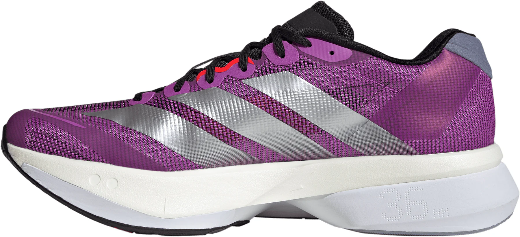 adidas Adizero Boston 13 Mens Running Shoes - Purple - Image 3