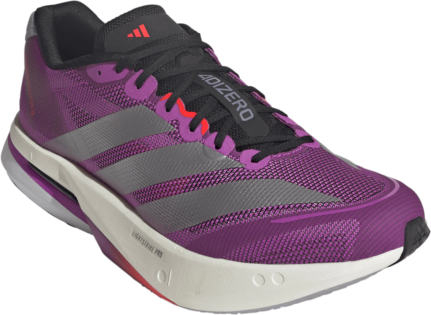 adidas Adizero Boston 13 Mens Running Shoes - Purple - Image 6