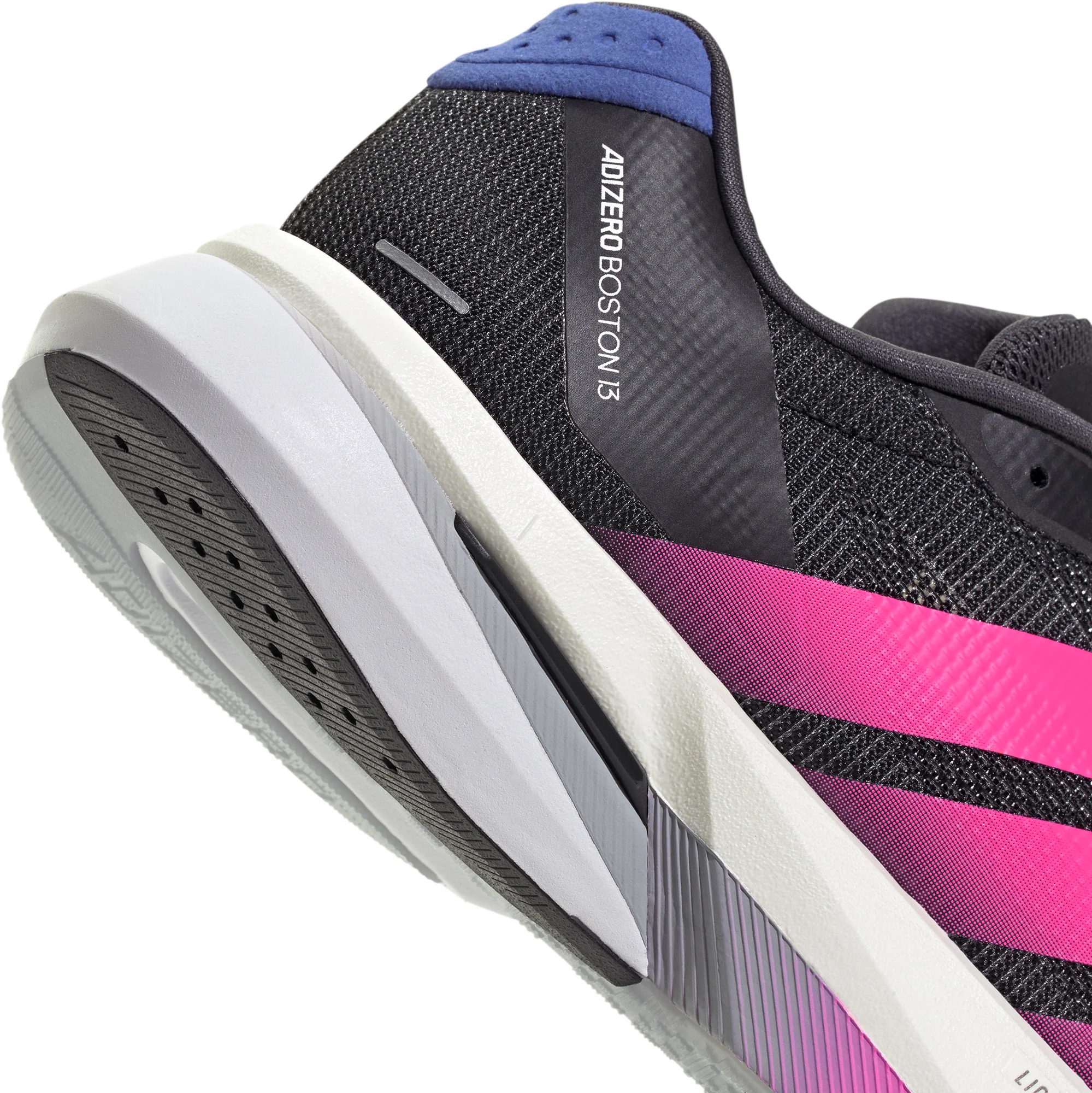 adidas Adizero Boston 13 Womens Running Shoes - Black - Image 7