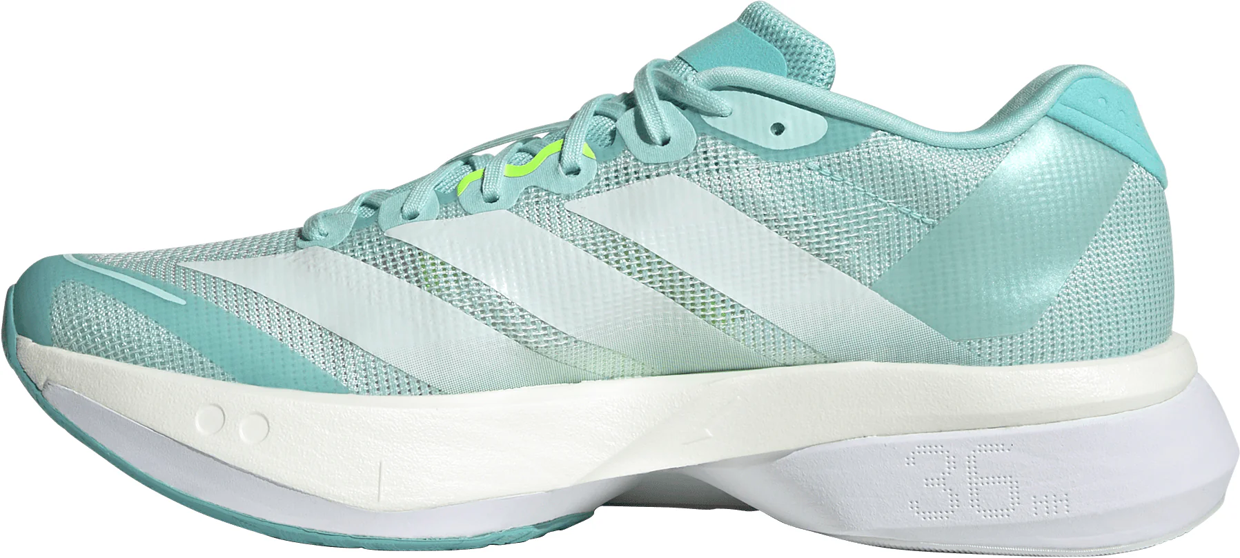 adidas Adizero Boston 13 Womens Running Shoes - Green - Image 3