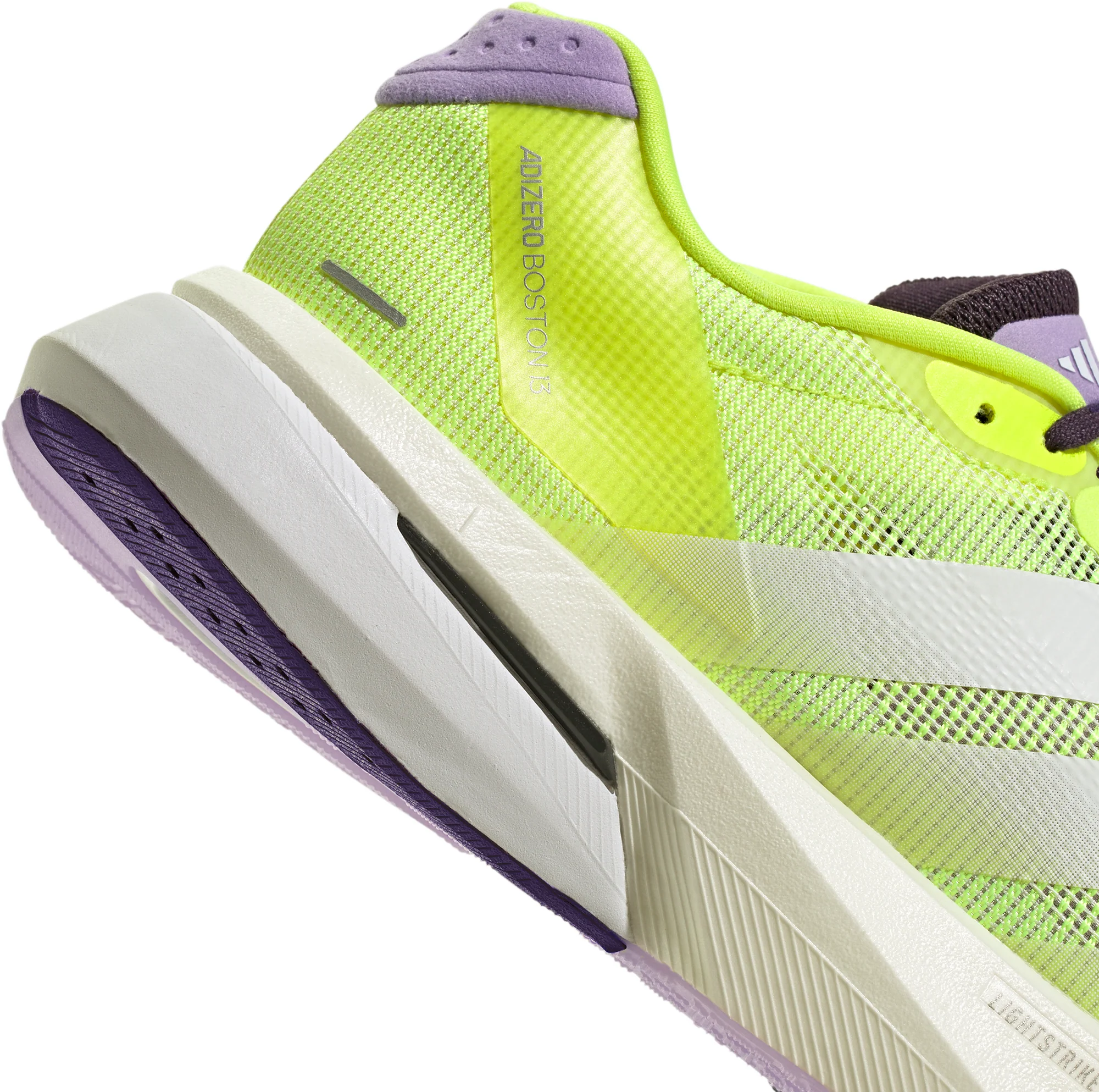 adidas Adizero Boston 13 Womens Running Shoes - Yellow - Image 8