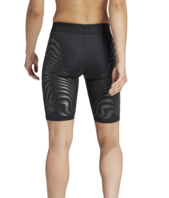 adidas Adizero Control Mens Short Running Tights - Black - Image 6