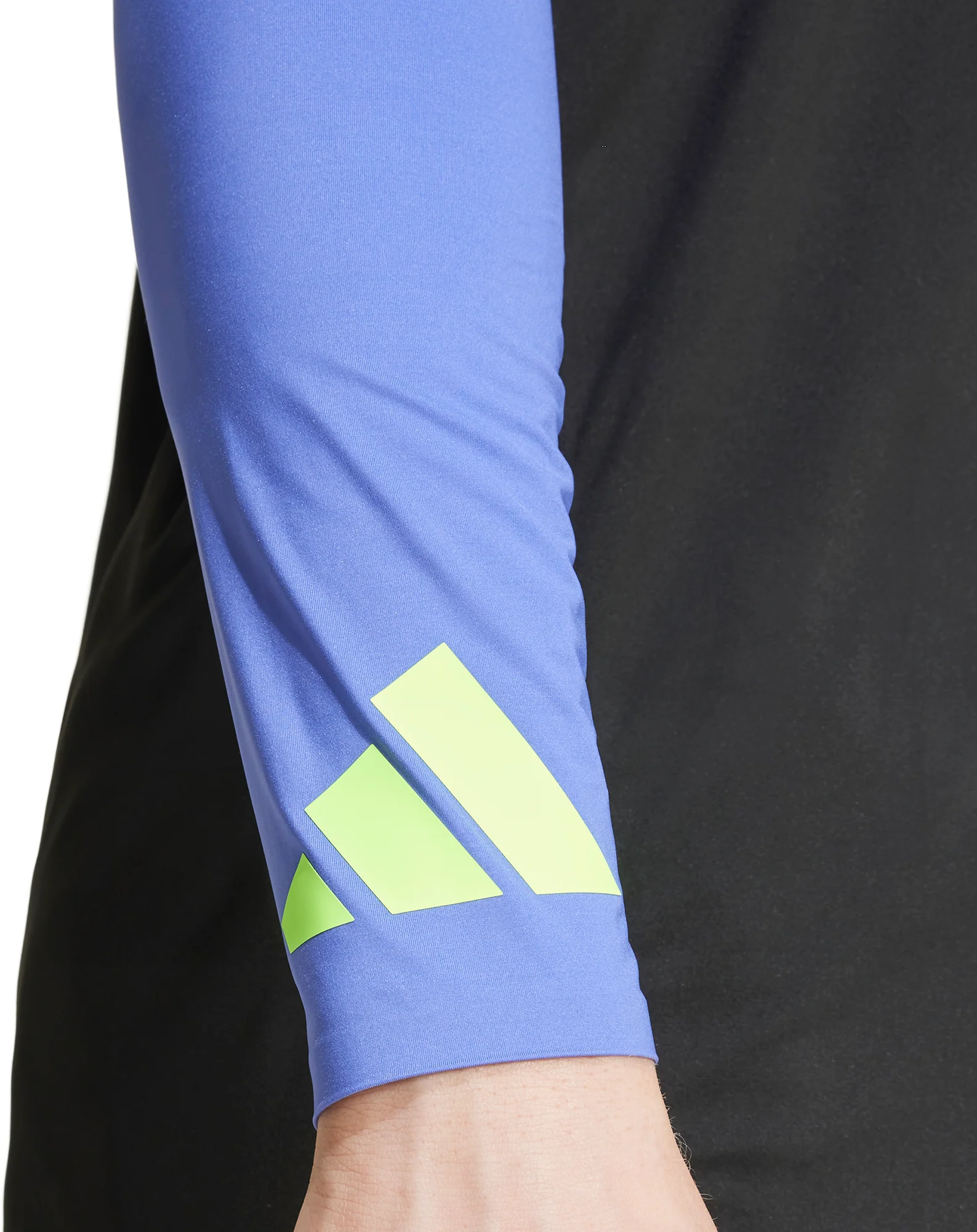 adidas Adizero Control Running Arm Sleeves - Blue - Image 3
