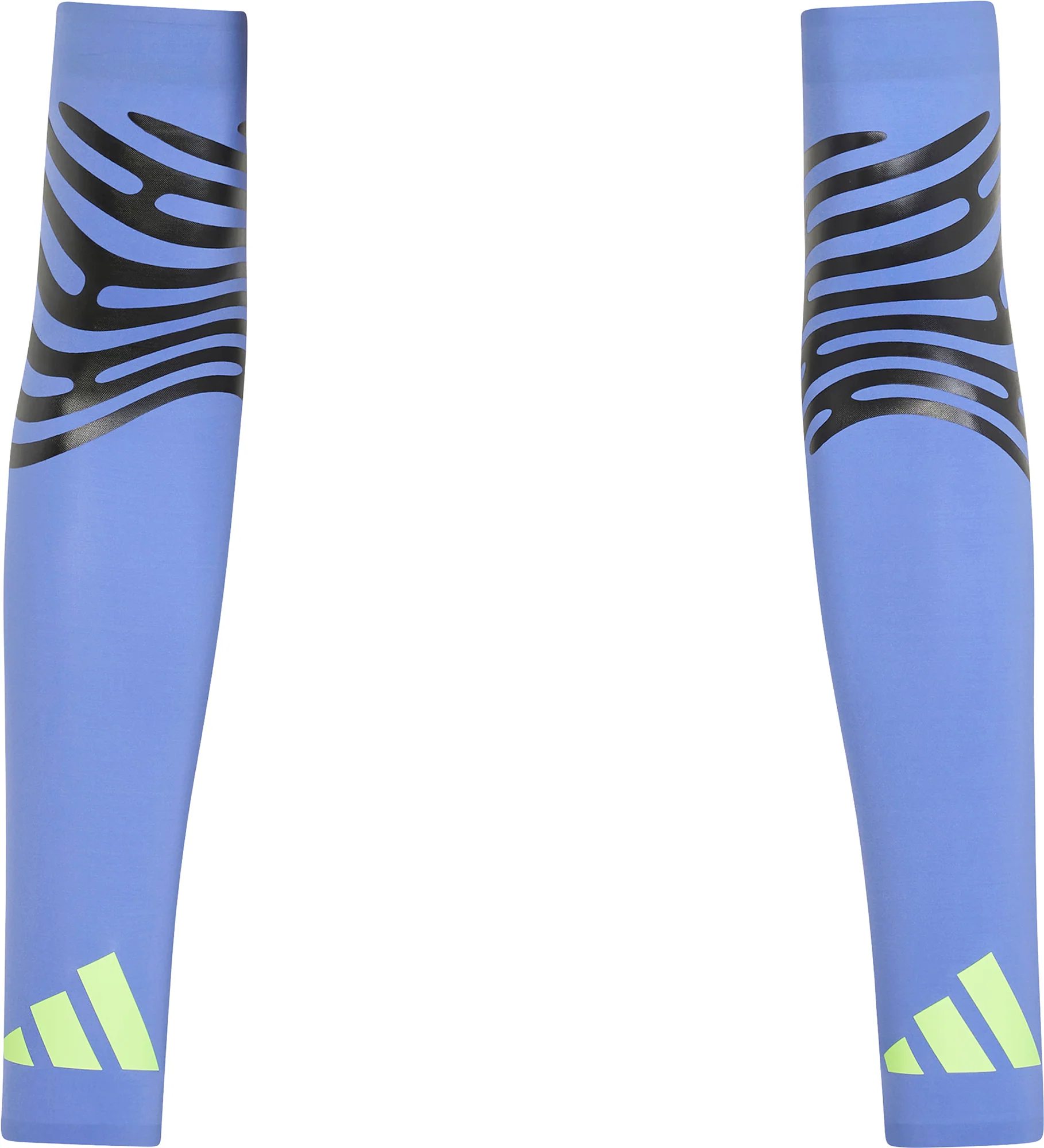 adidas Adizero Control Running Arm Sleeves - Blue - Image 5