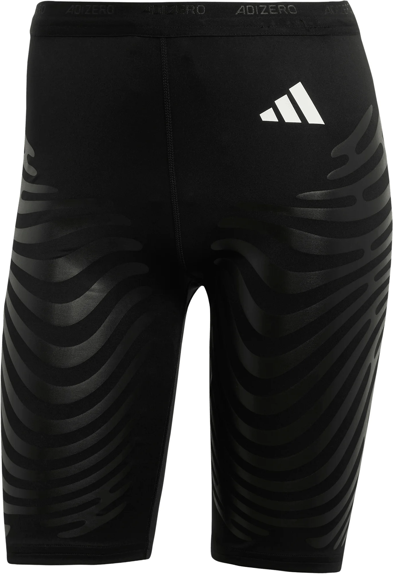 adidas Adizero Control Womens Short Running Tights - Black - Image 4