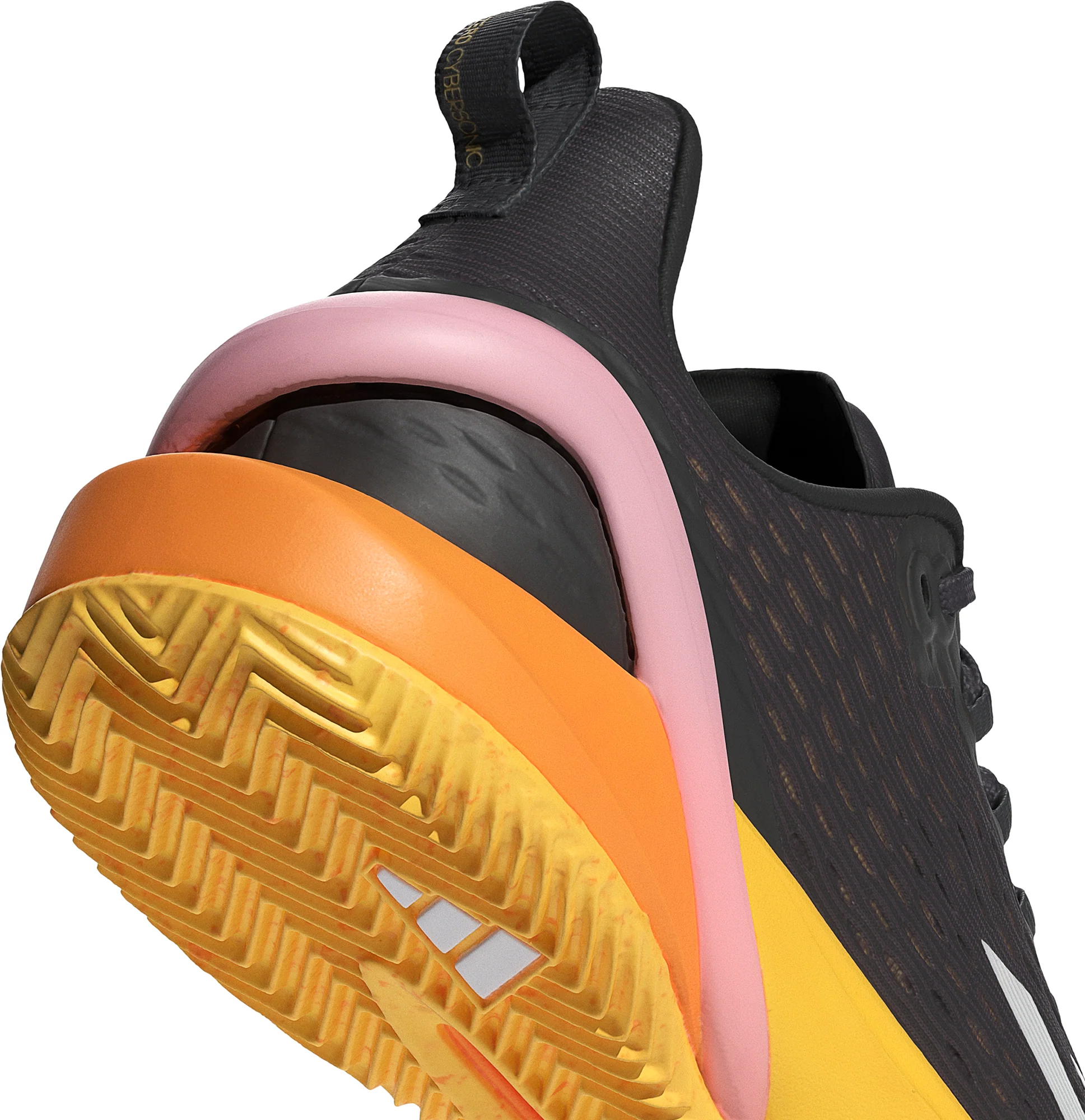 adidas Adizero CyberSonic Clay Mens Tennis Shoes - Black - Image 7