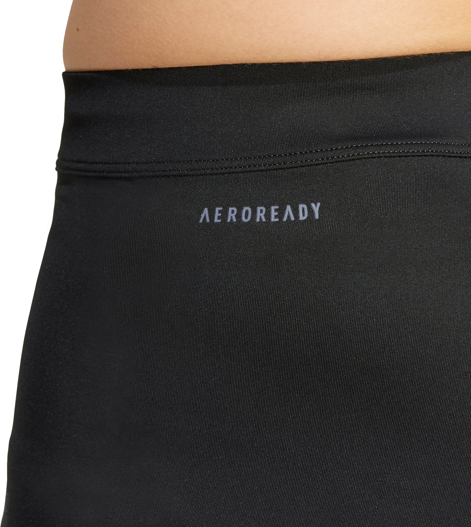 adidas Adizero Essentials Mens Short Running Tights - Black - Image 4