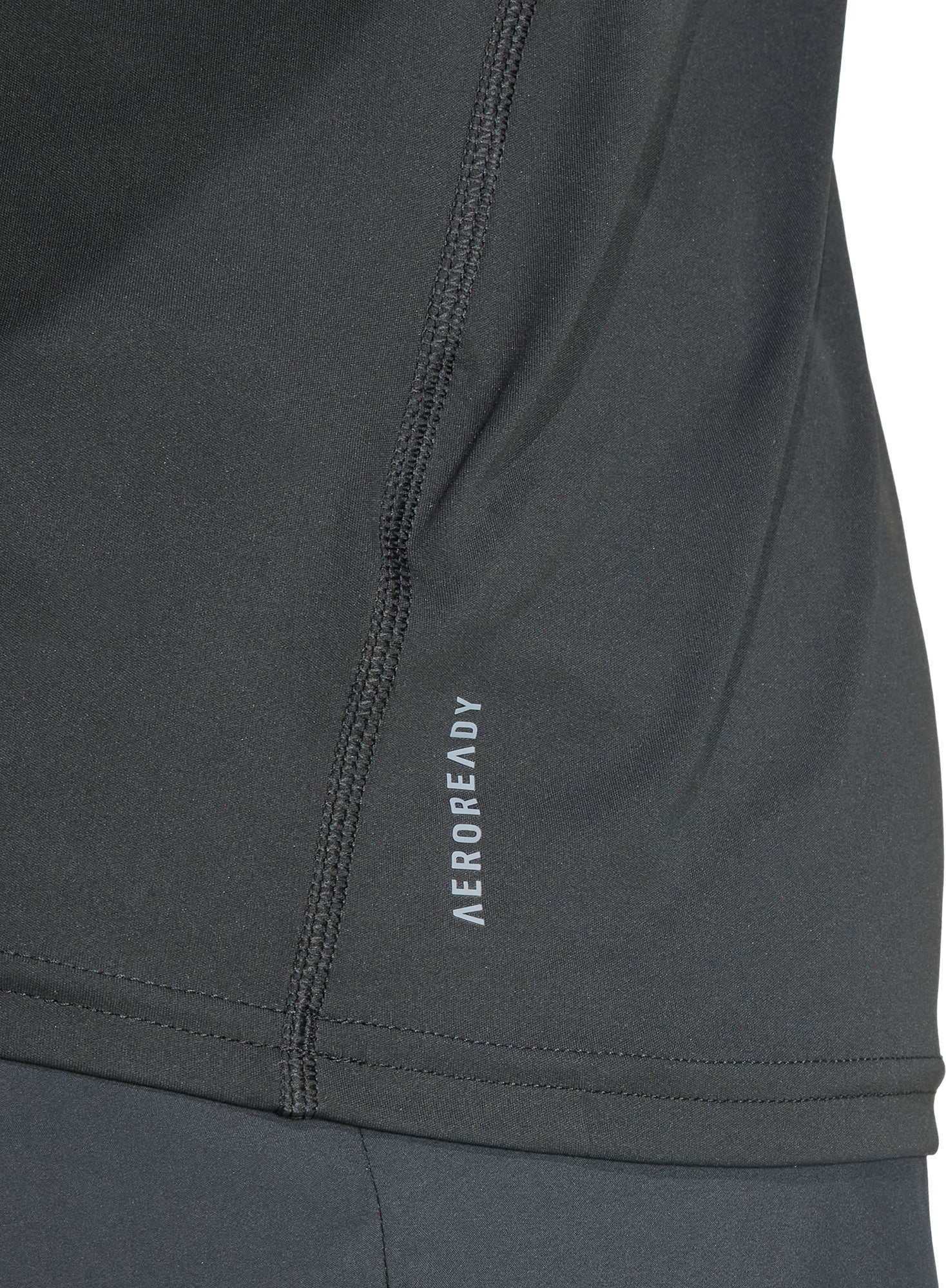 adidas Adizero Essentials Short Sleeve Mens Running Top - Black - Image 4