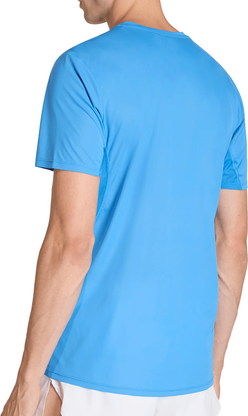 adidas Adizero Essentials Short Sleeve Mens Running Top - Blue - Image 2