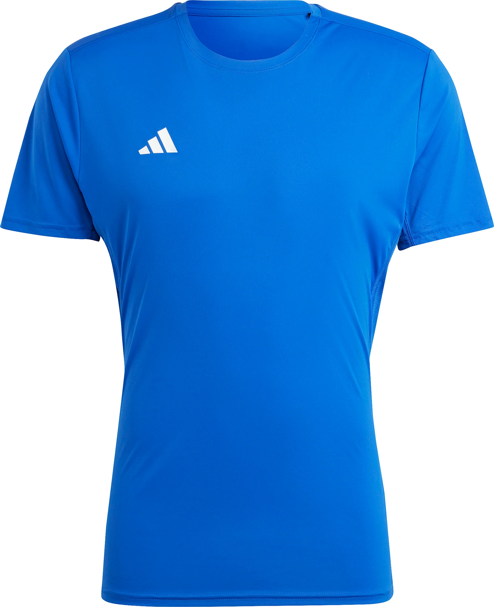 adidas Adizero Essentials Short Sleeve Mens Running Top - Blue - Image 5