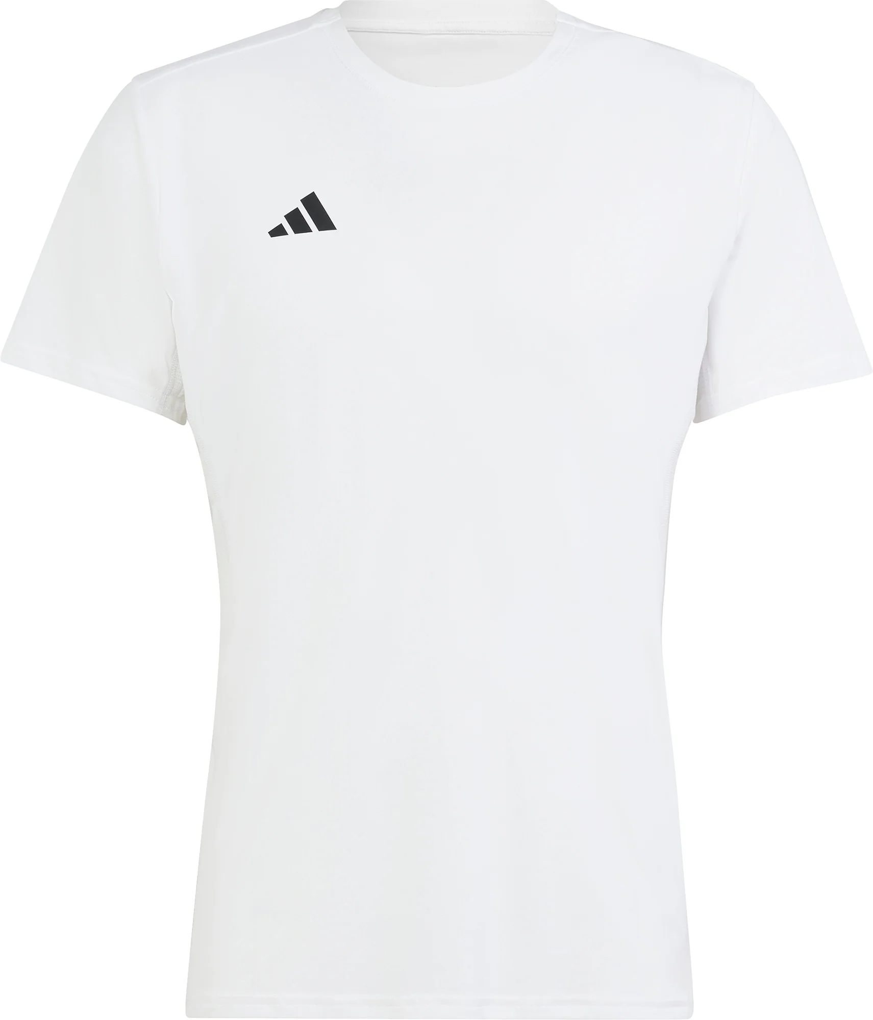 adidas Adizero Essentials Short Sleeve Mens Running Top - White - Image 5
