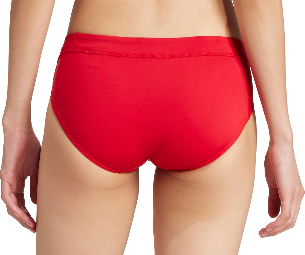 adidas Adizero Essentials Womens Running Briefs - Red - Image 2