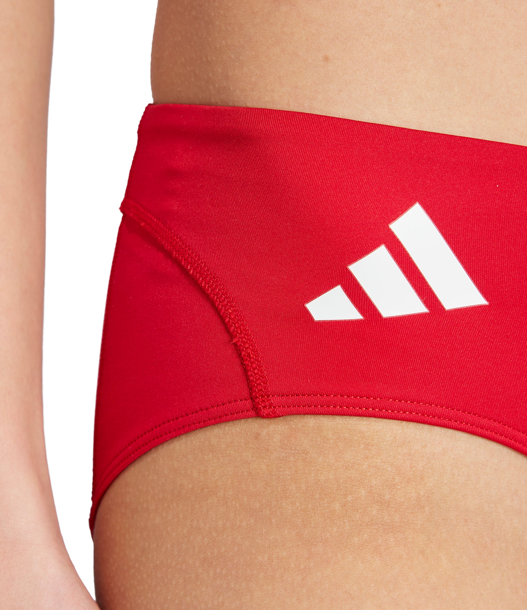 adidas Adizero Essentials Womens Running Briefs - Red - Image 3