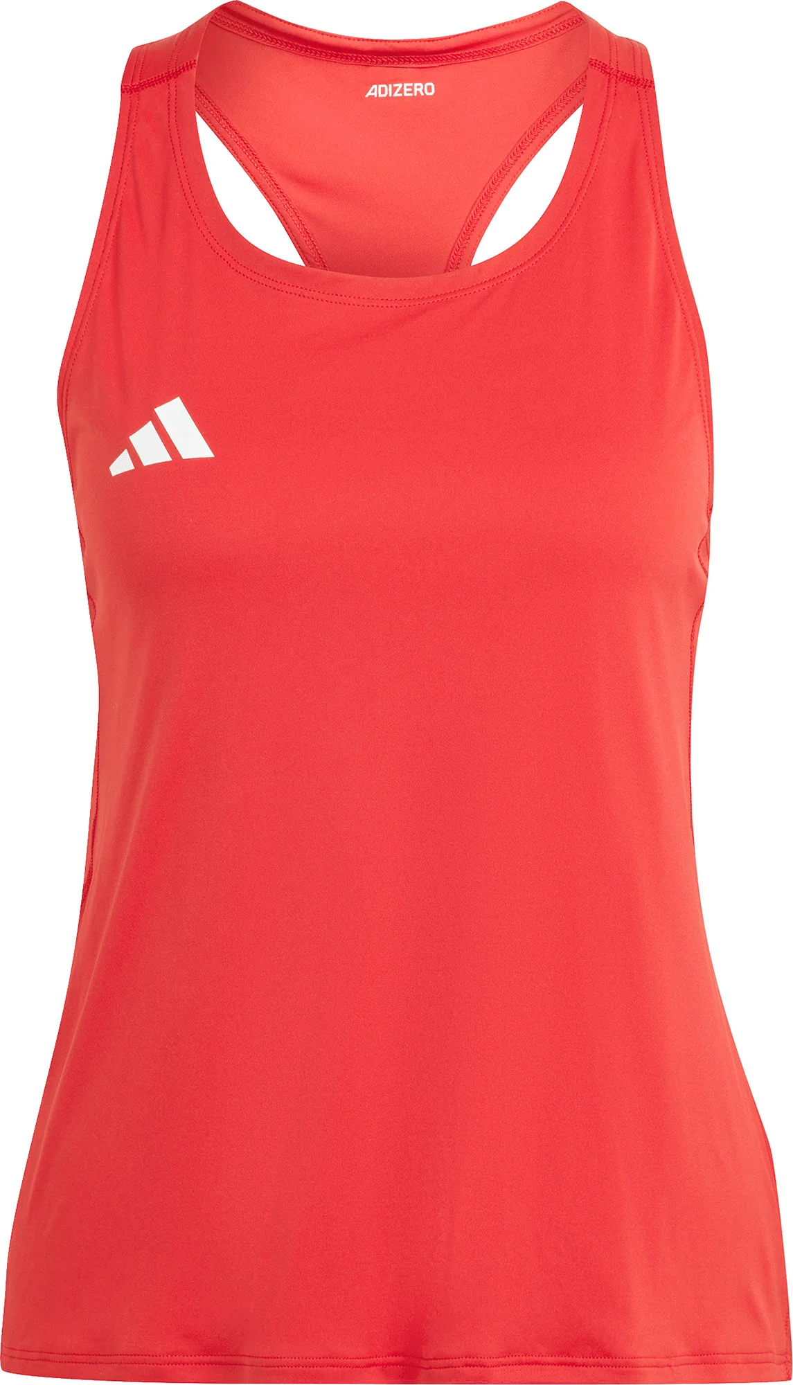 adidas Adizero Essentials Womens Running Vest Tank Top - Red - Image 5