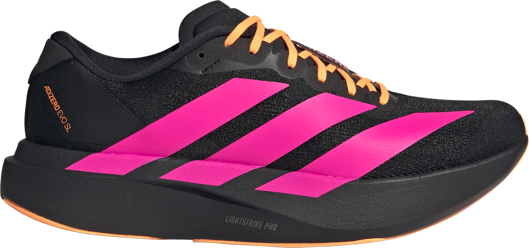 adidas Adizero EVO SL Mens Running Shoes - Black