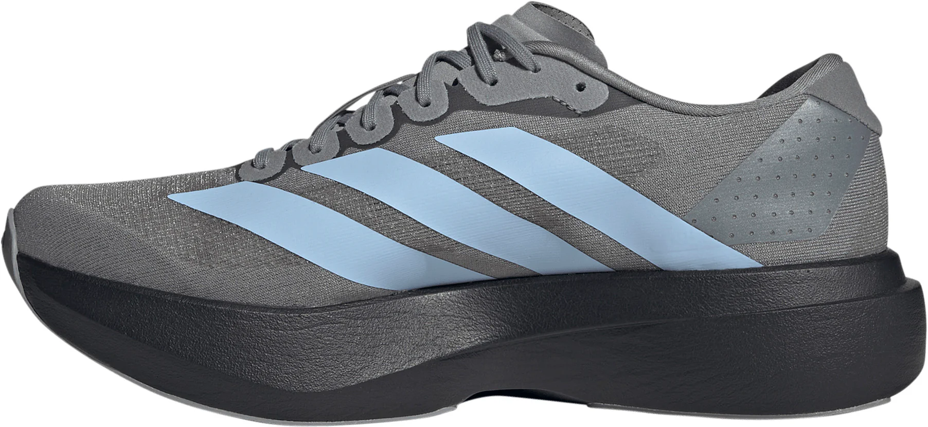 adidas Adizero EVO SL Mens Running Shoes - Grey - Image 3