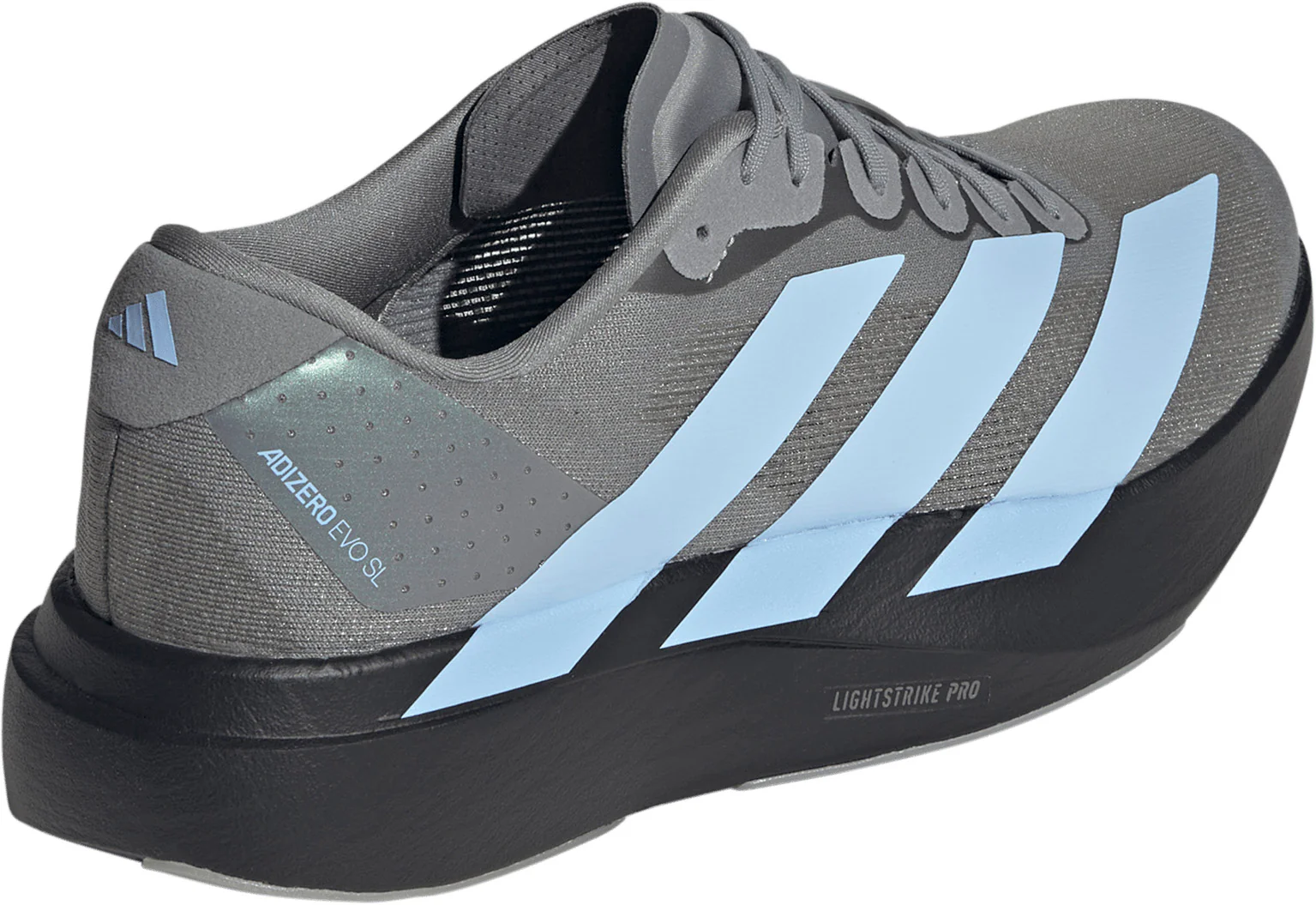 adidas Adizero EVO SL Mens Running Shoes - Grey - Image 5