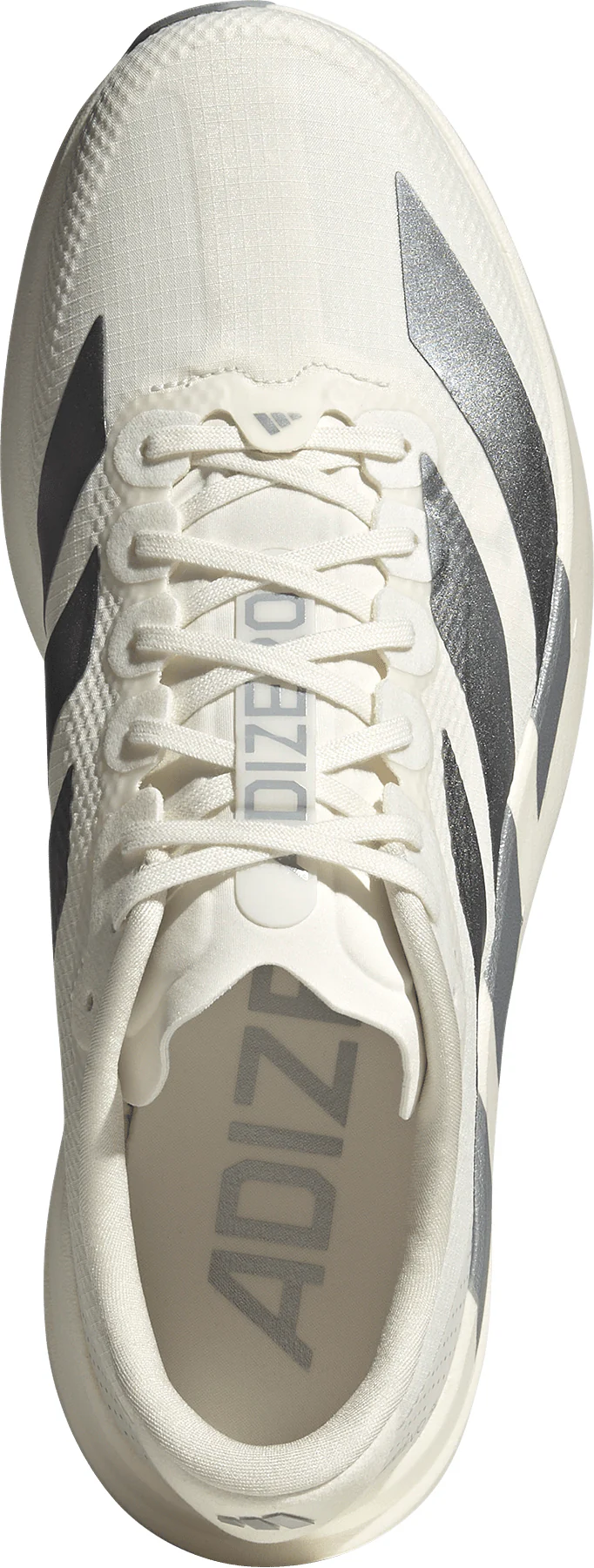 adidas Adizero EVO SL Woven Mens Running Shoes - White - Image 4