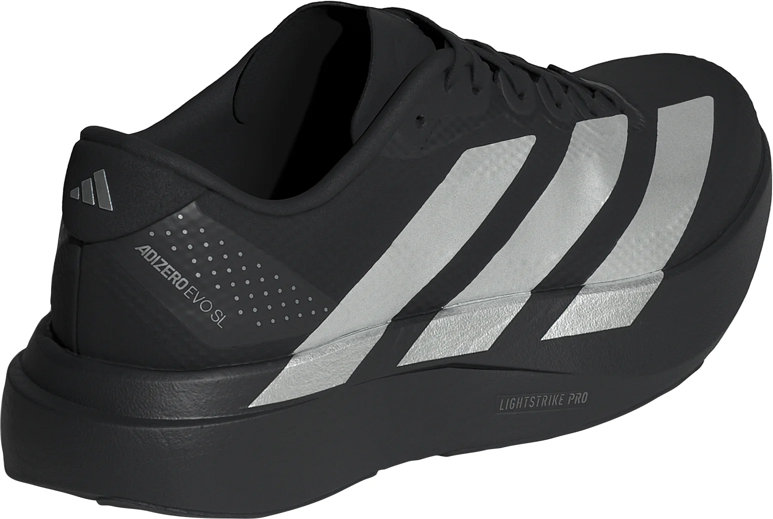 adidas Adizero EVO SL Woven Womens Running Shoes - Black - Image 5