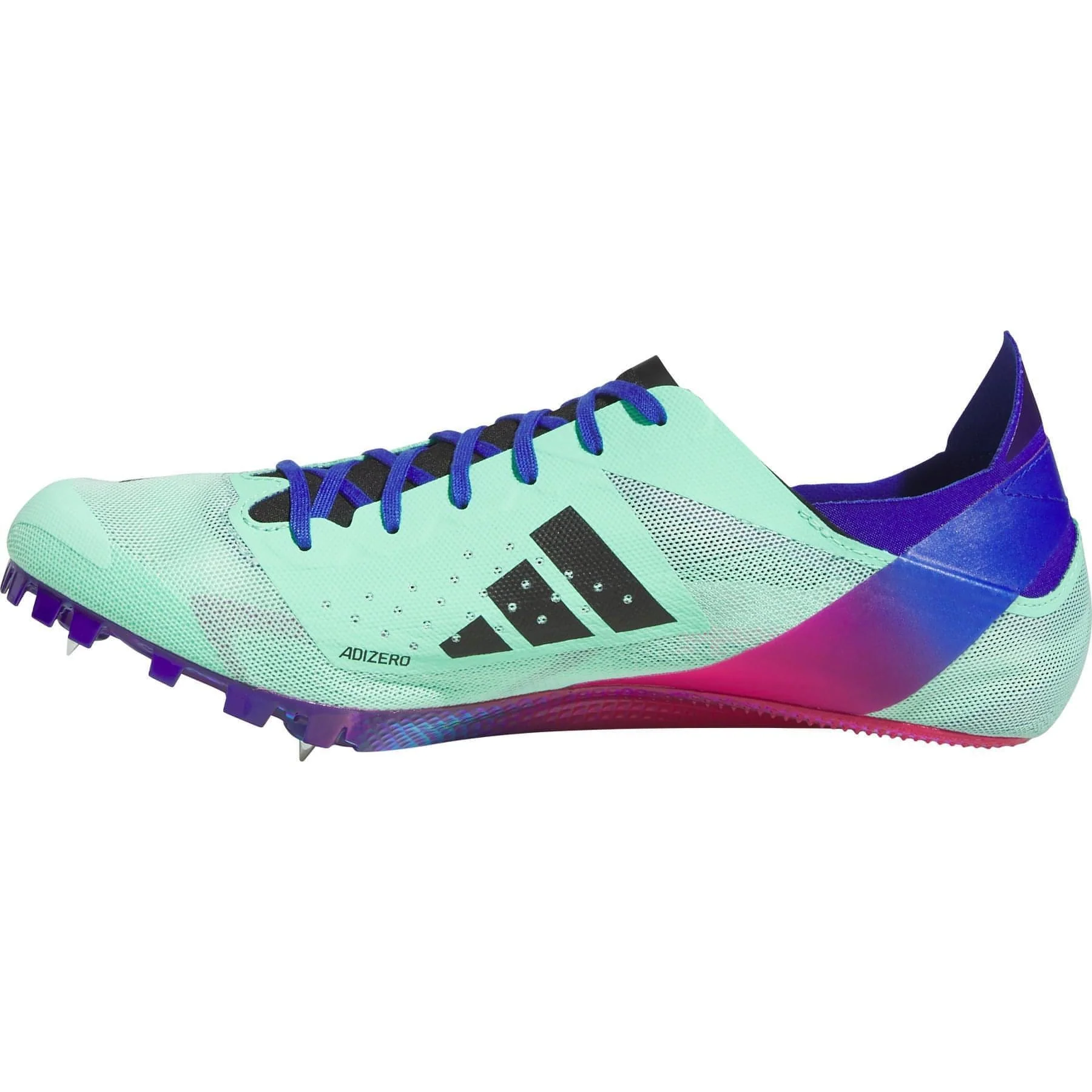 adidas Adizero Finesse Running Spikes - Green - Image 3