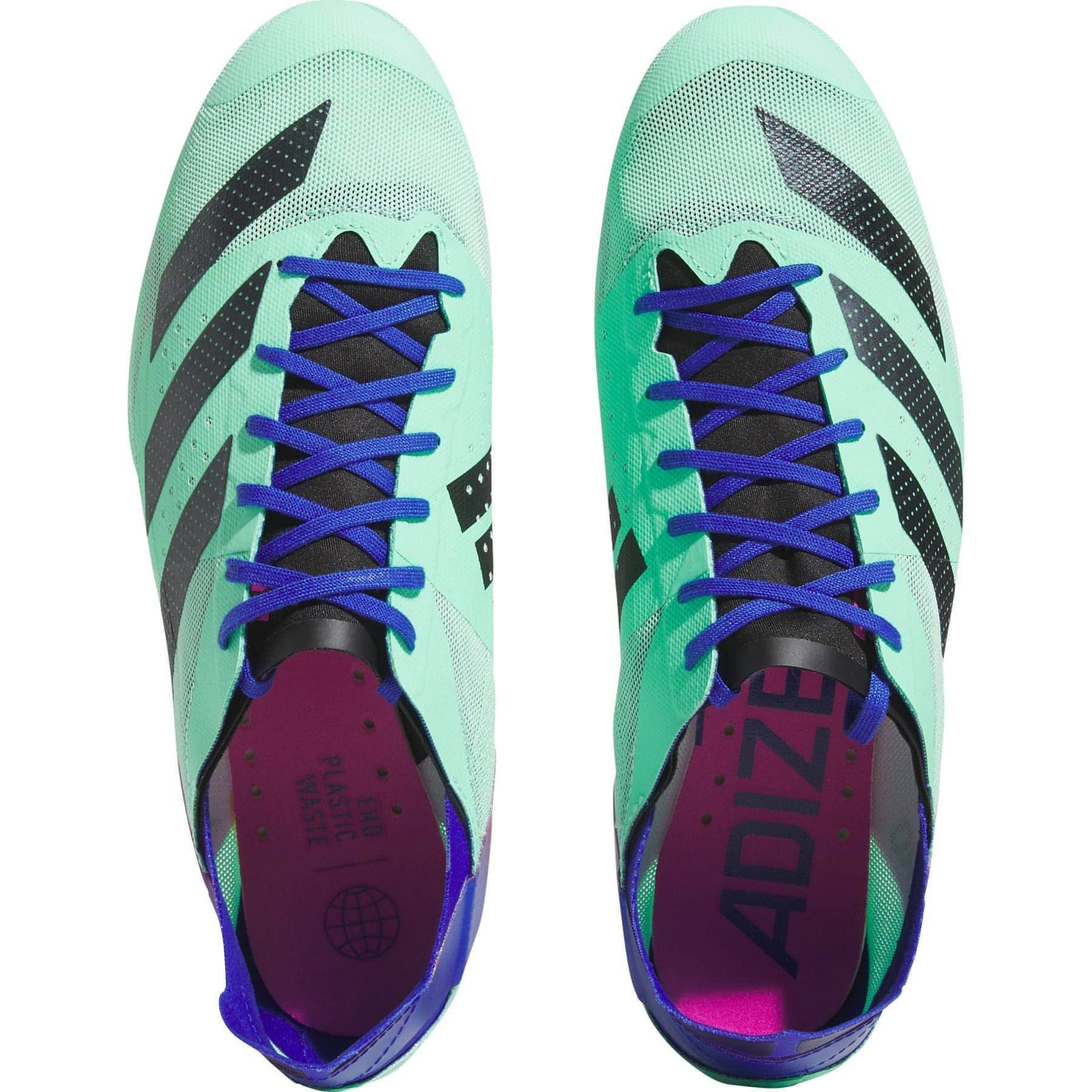 adidas Adizero Finesse Running Spikes - Green - Image 4