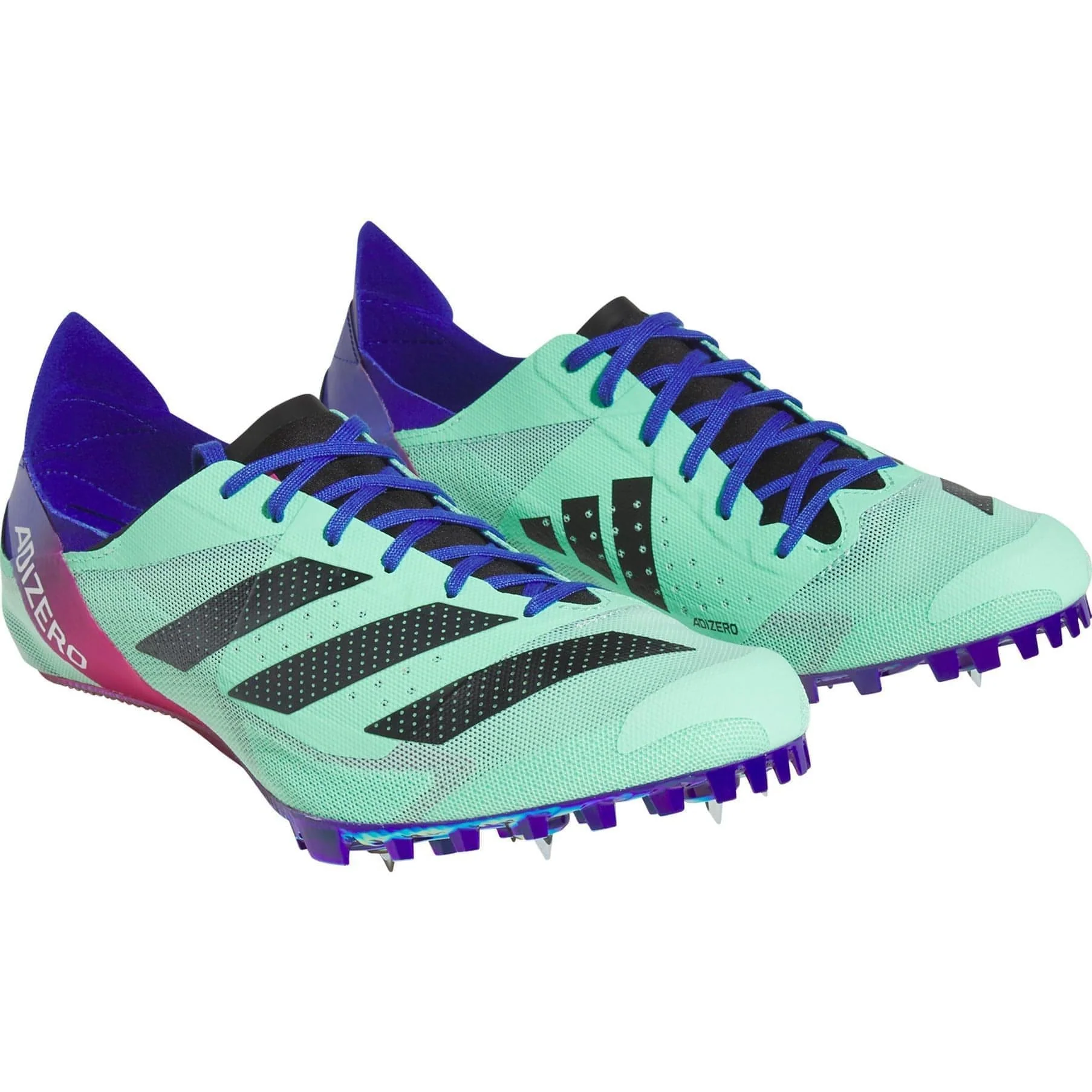 adidas Adizero Finesse Running Spikes - Green - Image 6