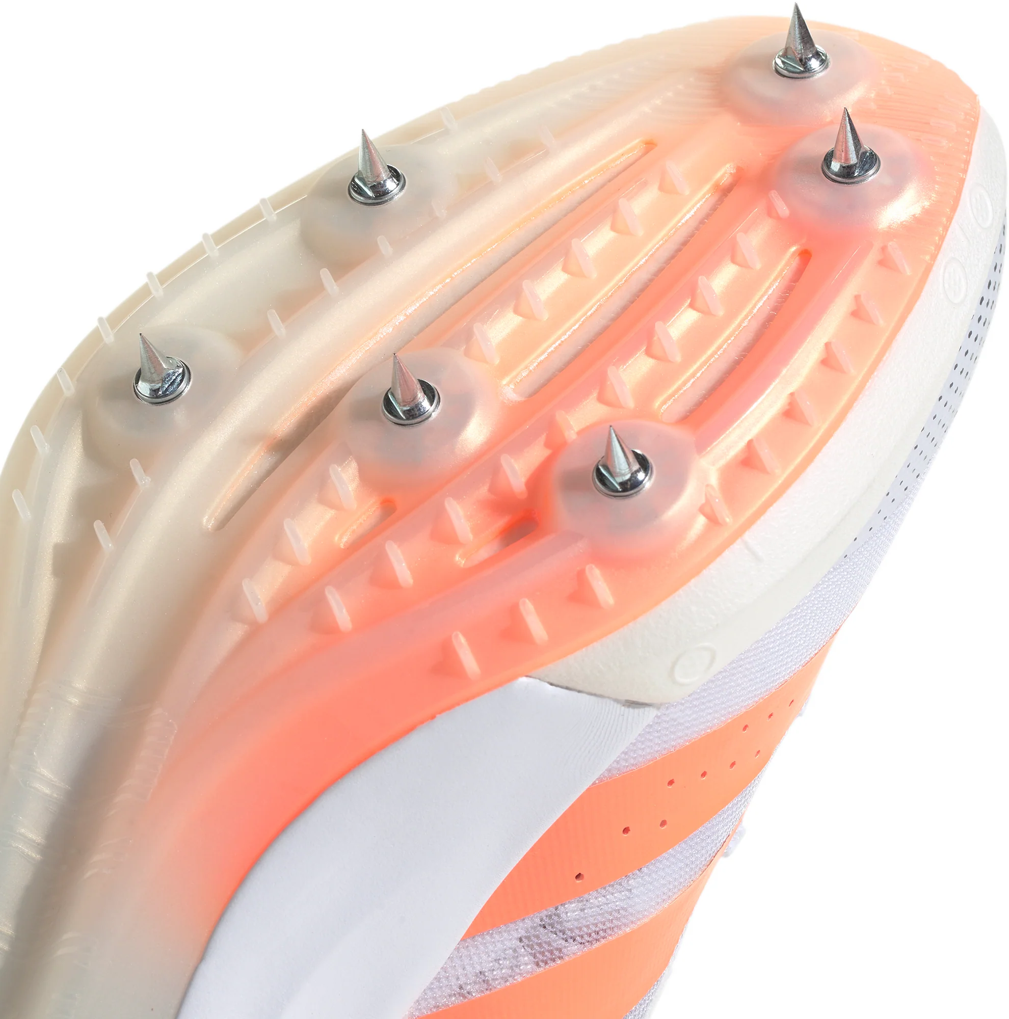 adidas Adizero Finesse Running Spikes - White - Image 7