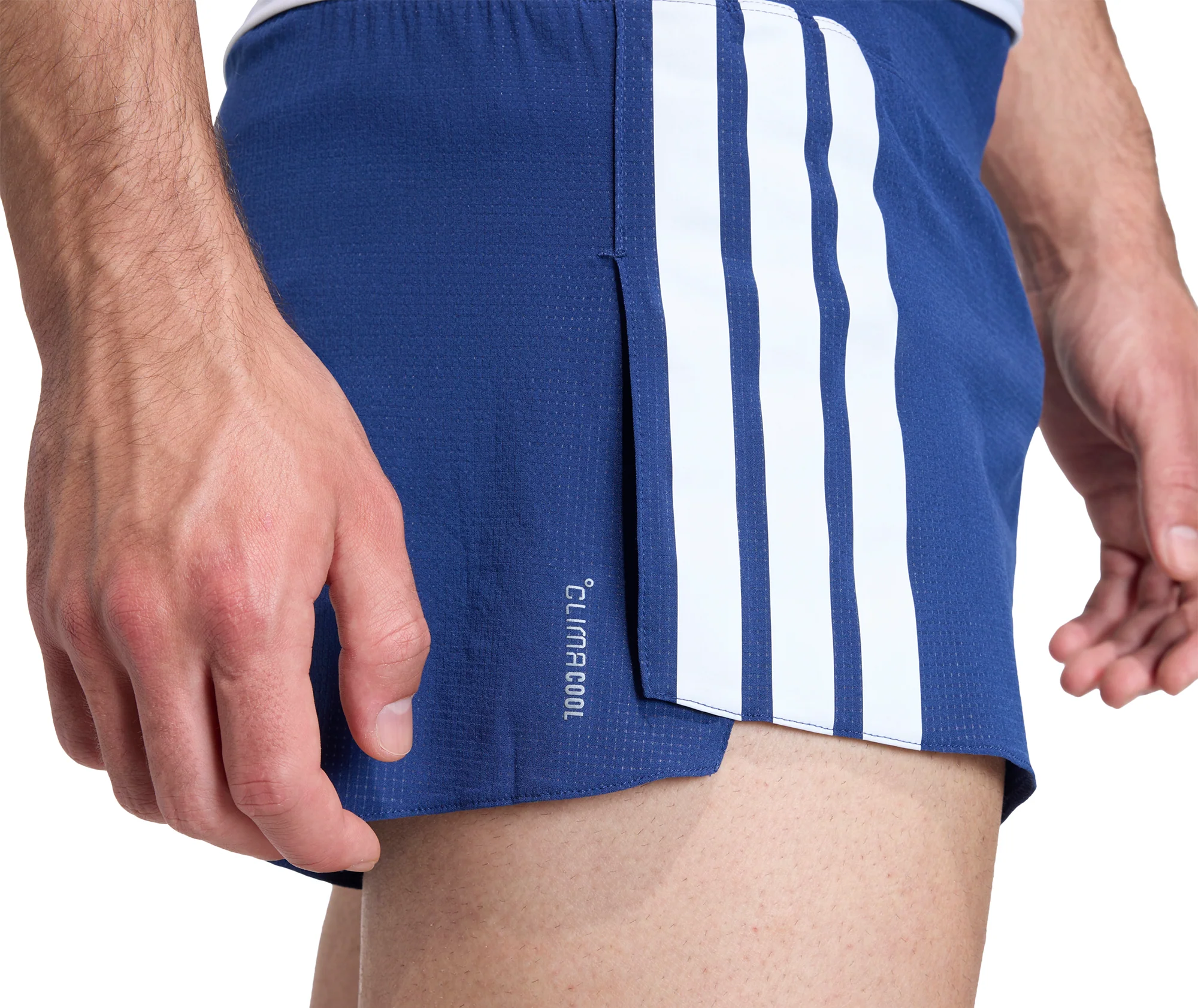 adidas Adizero Gel Pocket 3 Inch Mens Running Shorts - Blue - Image 4
