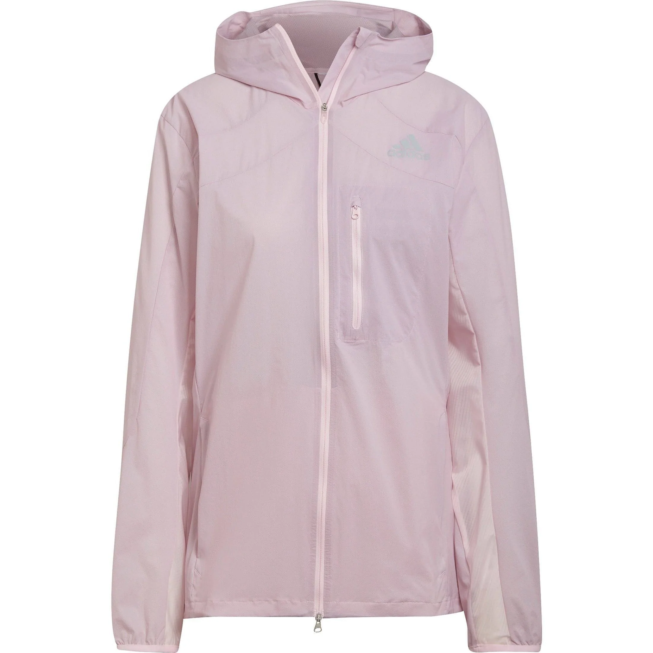 adidas Adizero Marathon Mens Running Jacket - Pink - Image 5