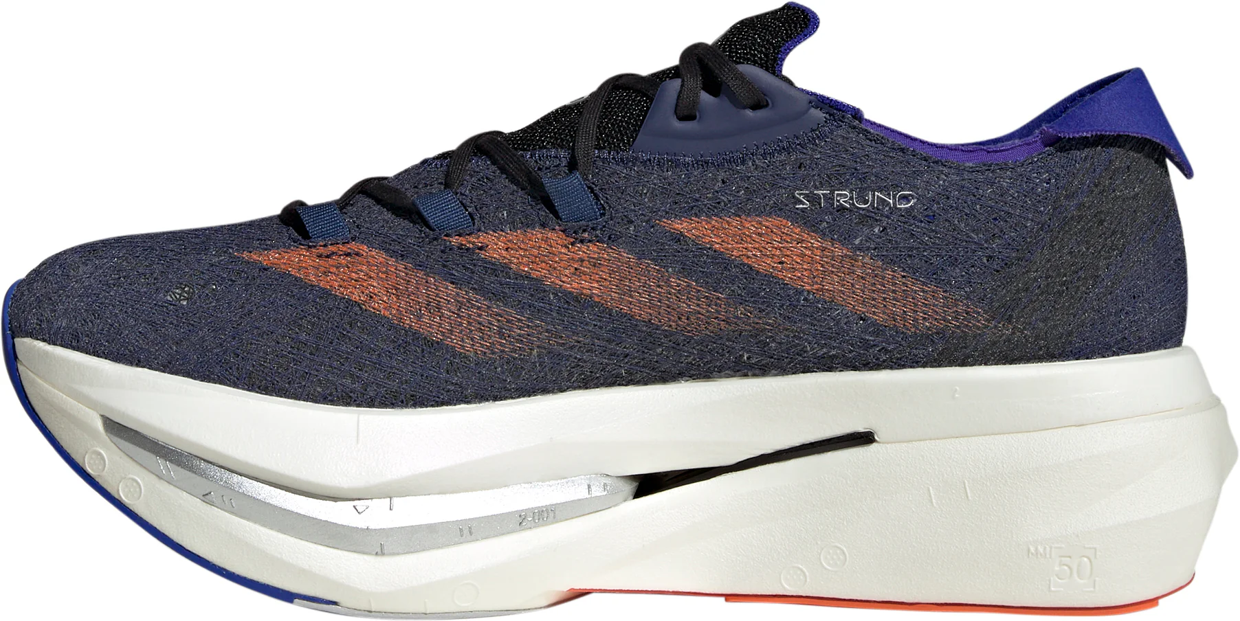adidas Adizero Prime X 2.0 Strung Running Shoes - Blue - Image 3