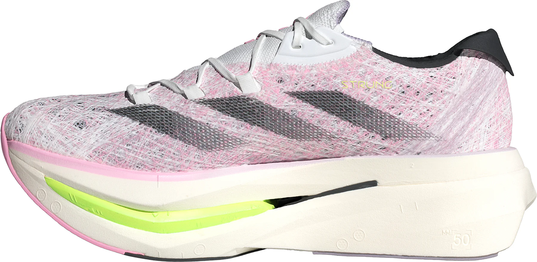 adidas Adizero Prime X 2.0 Strung Running Shoes - Pink - Image 3